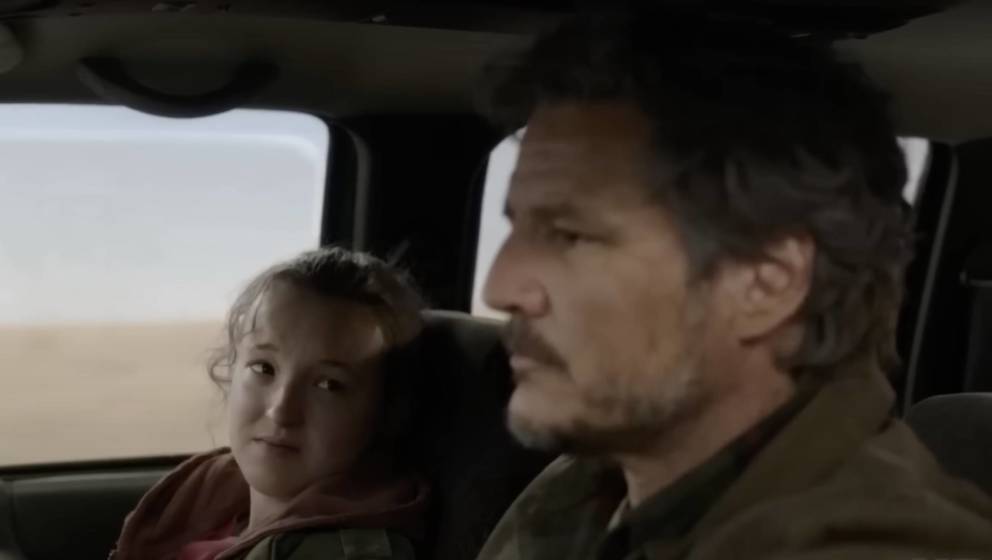 „The Last Of Us“: Hauptcharaktere Ellie und Joel auf einer Autofahrt