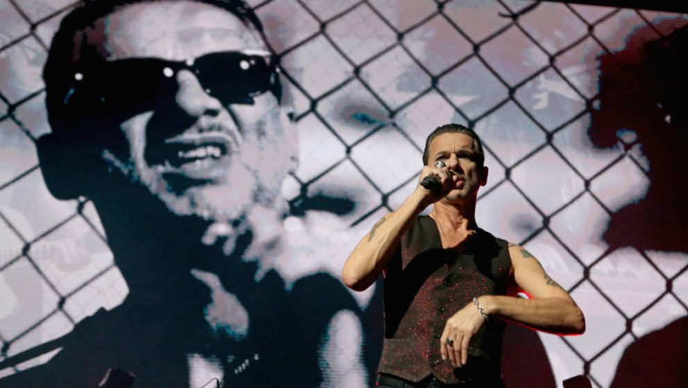 Dave Gahan von Depeche Mode live in Las Vegas, NV. 
30. September2017  (Photo by Gabe Ginsberg/Getty Images)