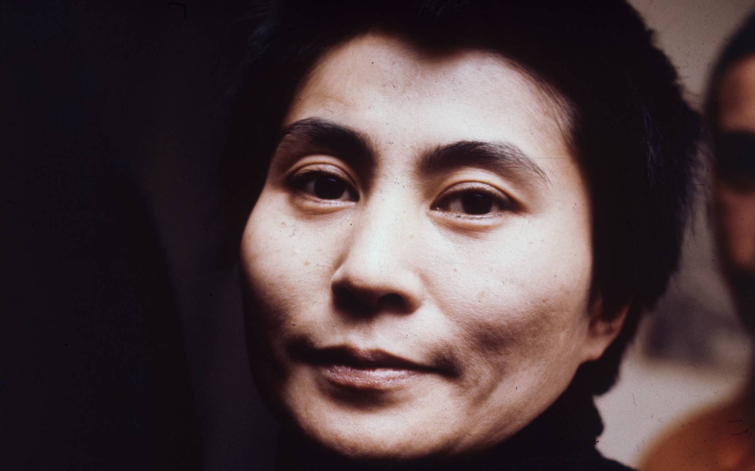 1980:  Japanese experimental musician Yoko Ono, wife of the late John Lennon.  (Photo by Keystone/Getty Images)
