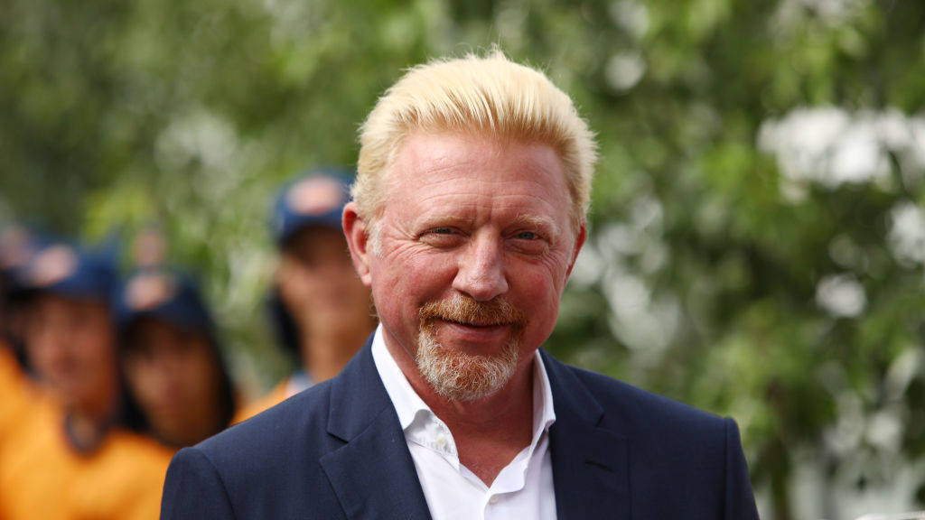 Boris Becker bei den Australian Open, 2018.