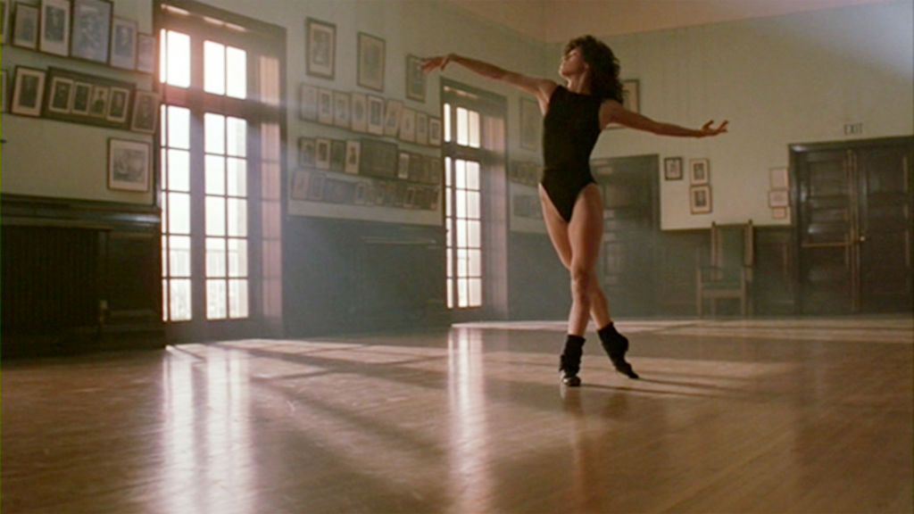 Jennifer Beals in „Flashdance", 1983.
