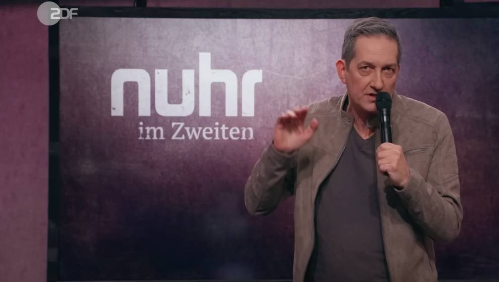 Täuschend echt: Sebastian Rüger als Dieter Nuhr im „ZDF Magazin Royale'