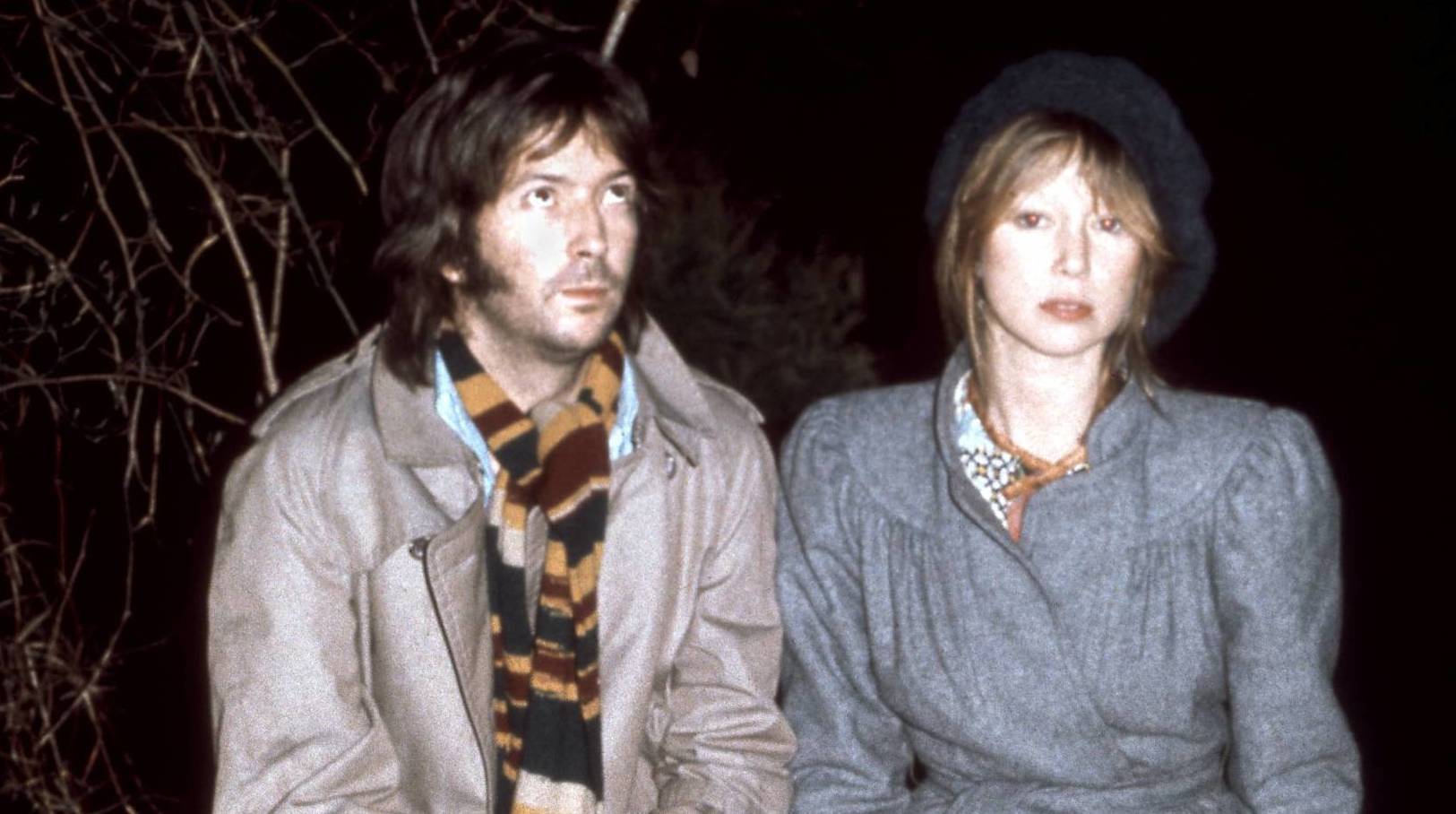 UNITED KINGDOM - JANUARY 03:  Photo of Patti BOYD and Eric CLAPTON; with Patti Boyd, posed, at home in Ewhurst, Surrey  (P...