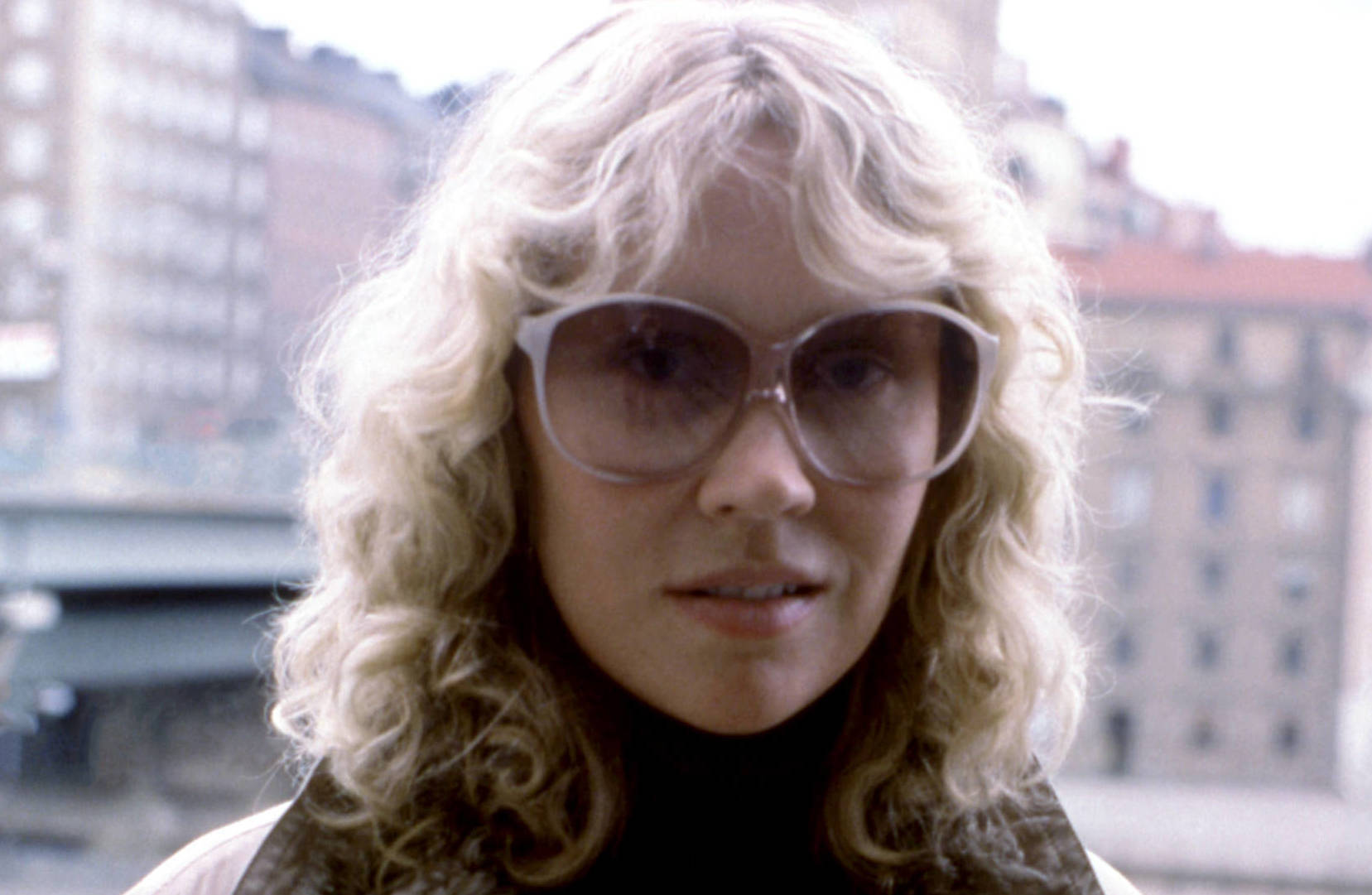 Swedish singer, songwriter, musician Agnetha Fältskog, of the Swedish supergroup ABBA, poses for a portrait outside of Po...