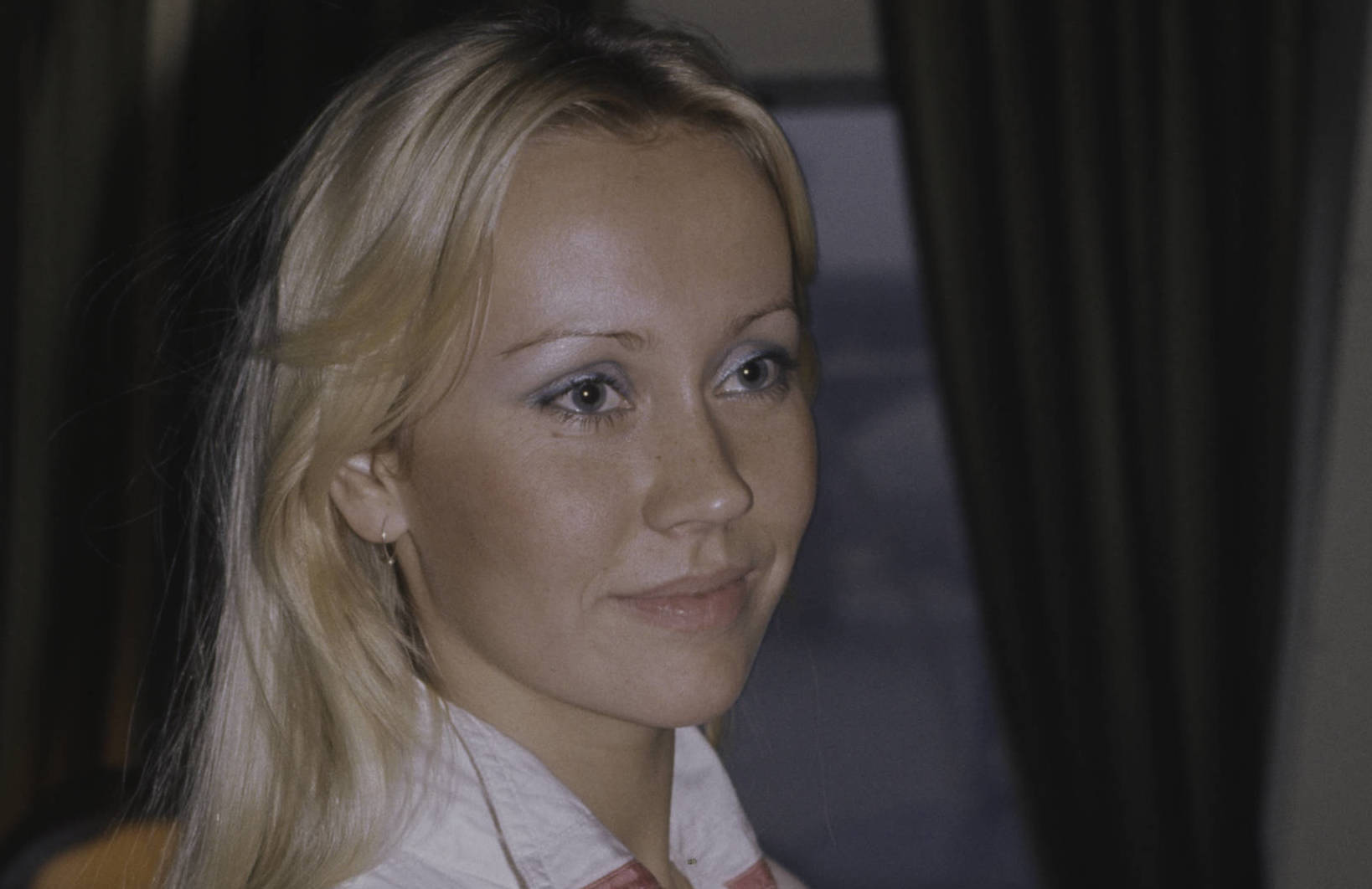 Swedish singer Agnetha Fältskog of the pop group ABBA, circa 1975.  (Photo by Keystone/Hulton Archive/Getty Images)