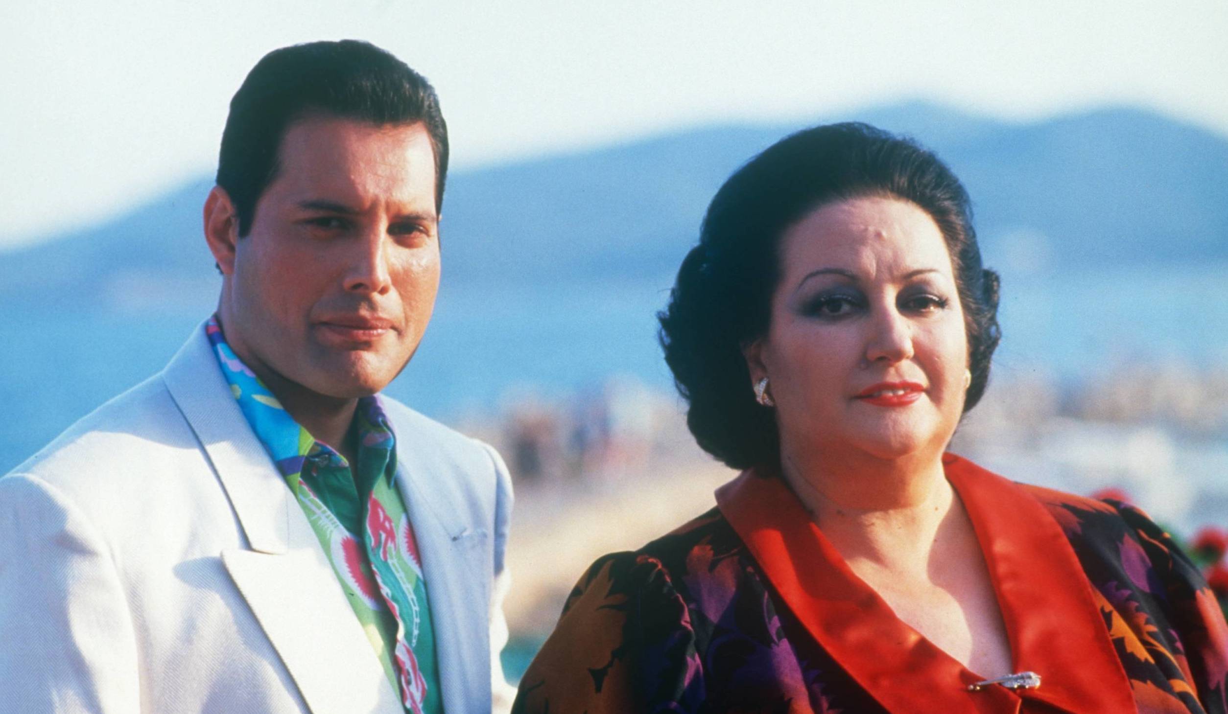 Freddie Mercury und Montserrat Caballé
