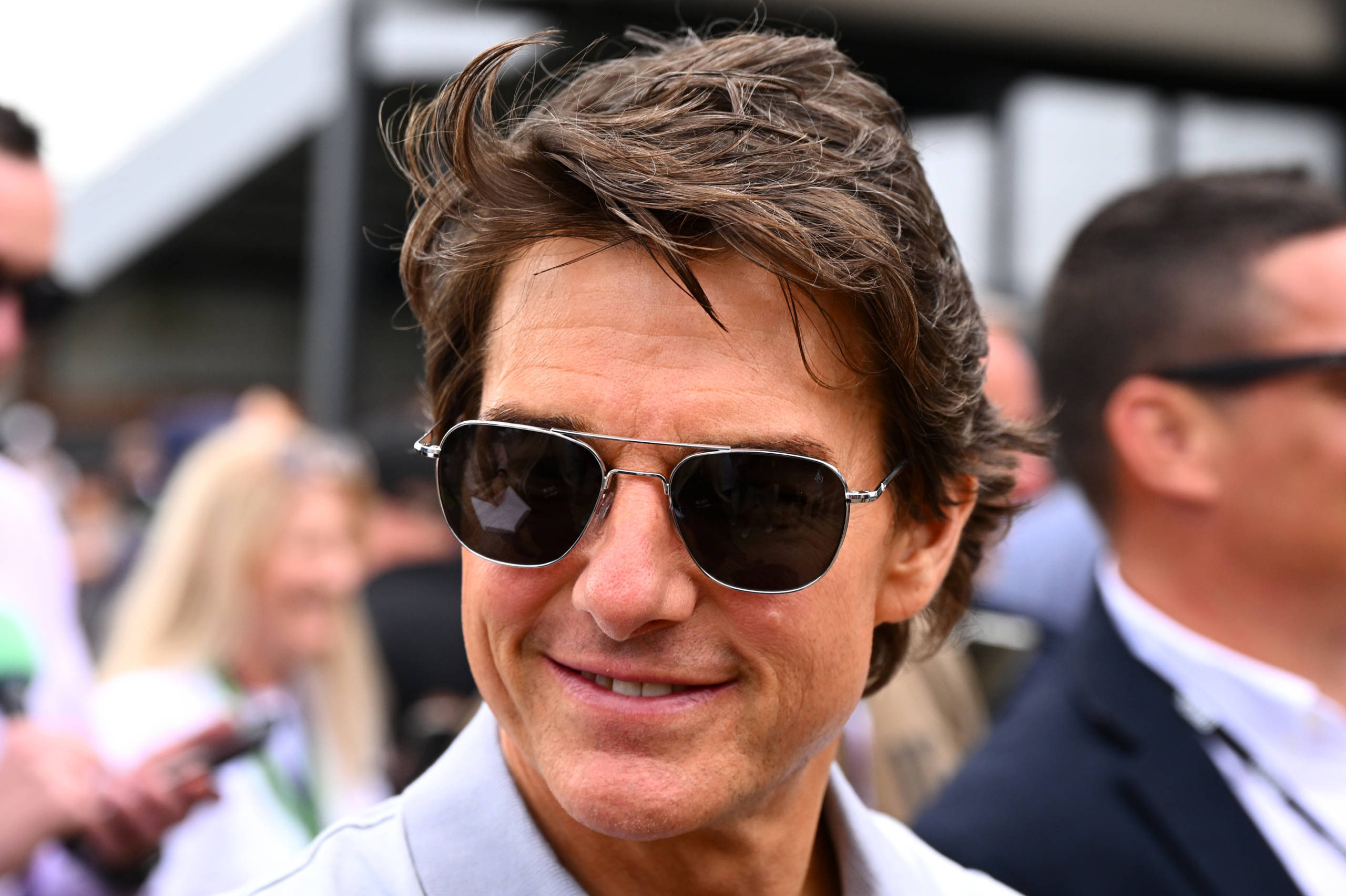 Tom Cruise beim Grand Prix von Großbrittanien 2022