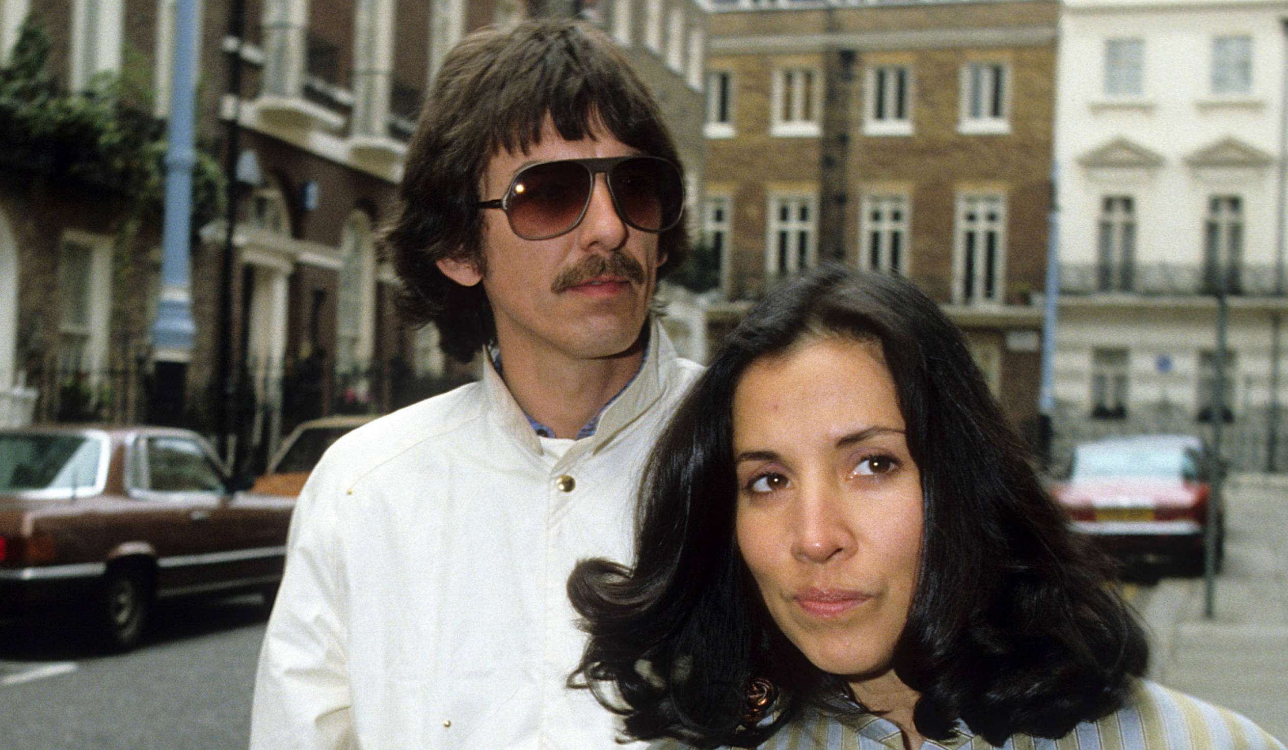 George Harrison and guest (Photo by Tom Wargacki/WireImage)