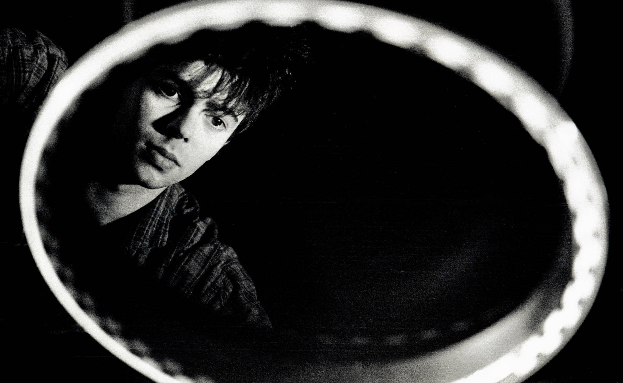 English New Wave and Alternative musician Ian McCulloch, of the group Echo & the Bunnymen, films 'The Killing Moon'music v...