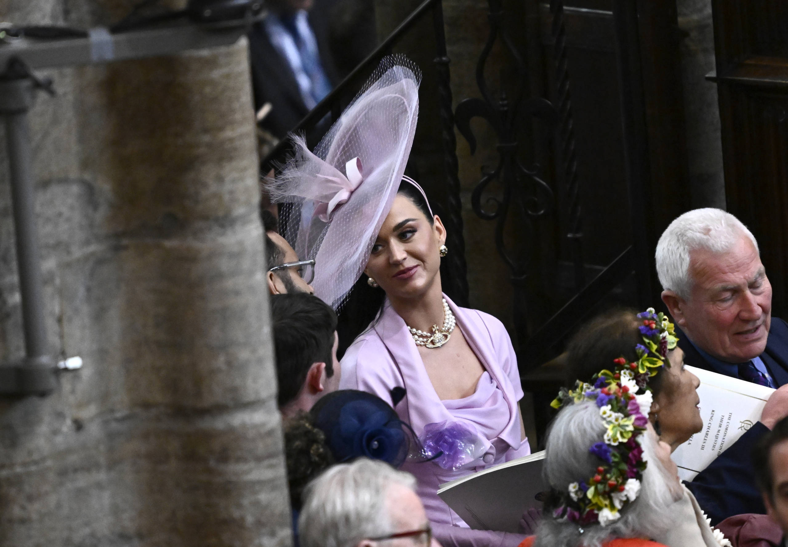 Katy Perry bei der Krönungszeremonie von Charles III.