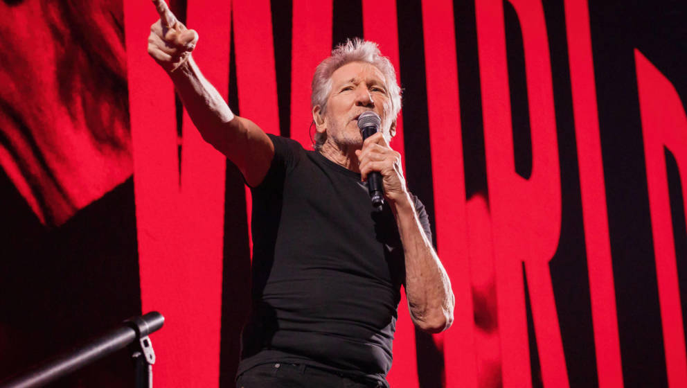 Roger Waters bei seinem Aufritt in der Mercedes-Benz-Arena in Berlin