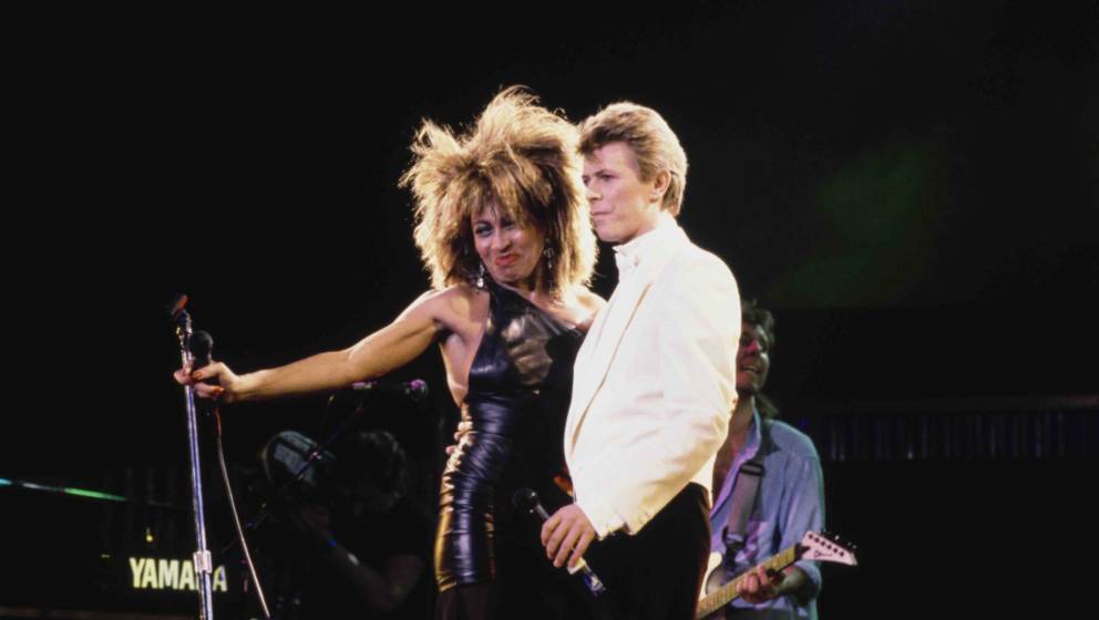 BIRMINGHAM - 1985: David Bowie und Tina Turner 