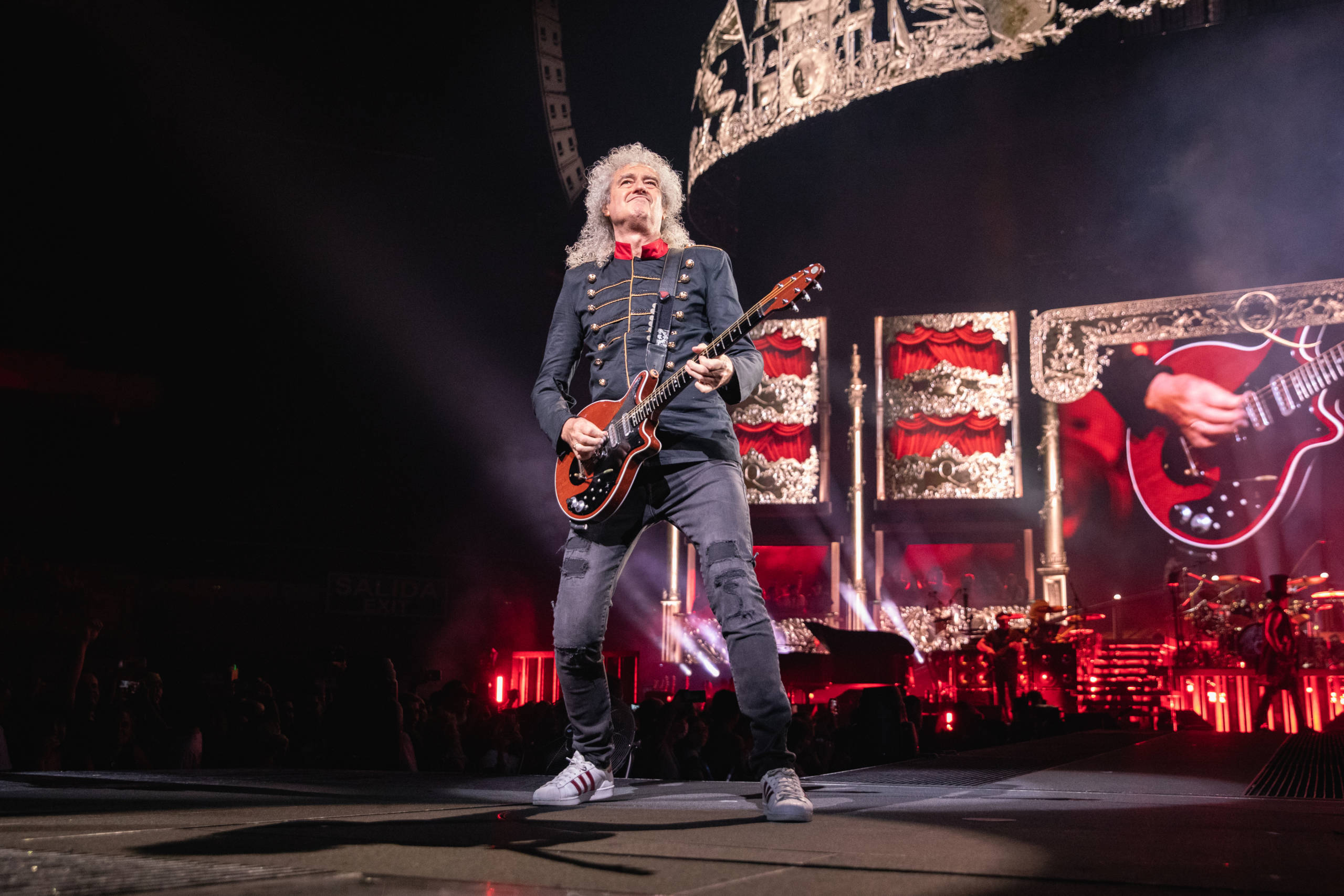 Brian May auf der Bühne