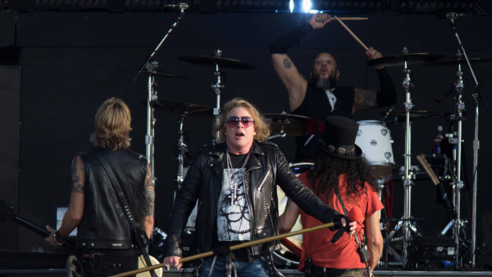 Guns N' Roses auf der Bühne