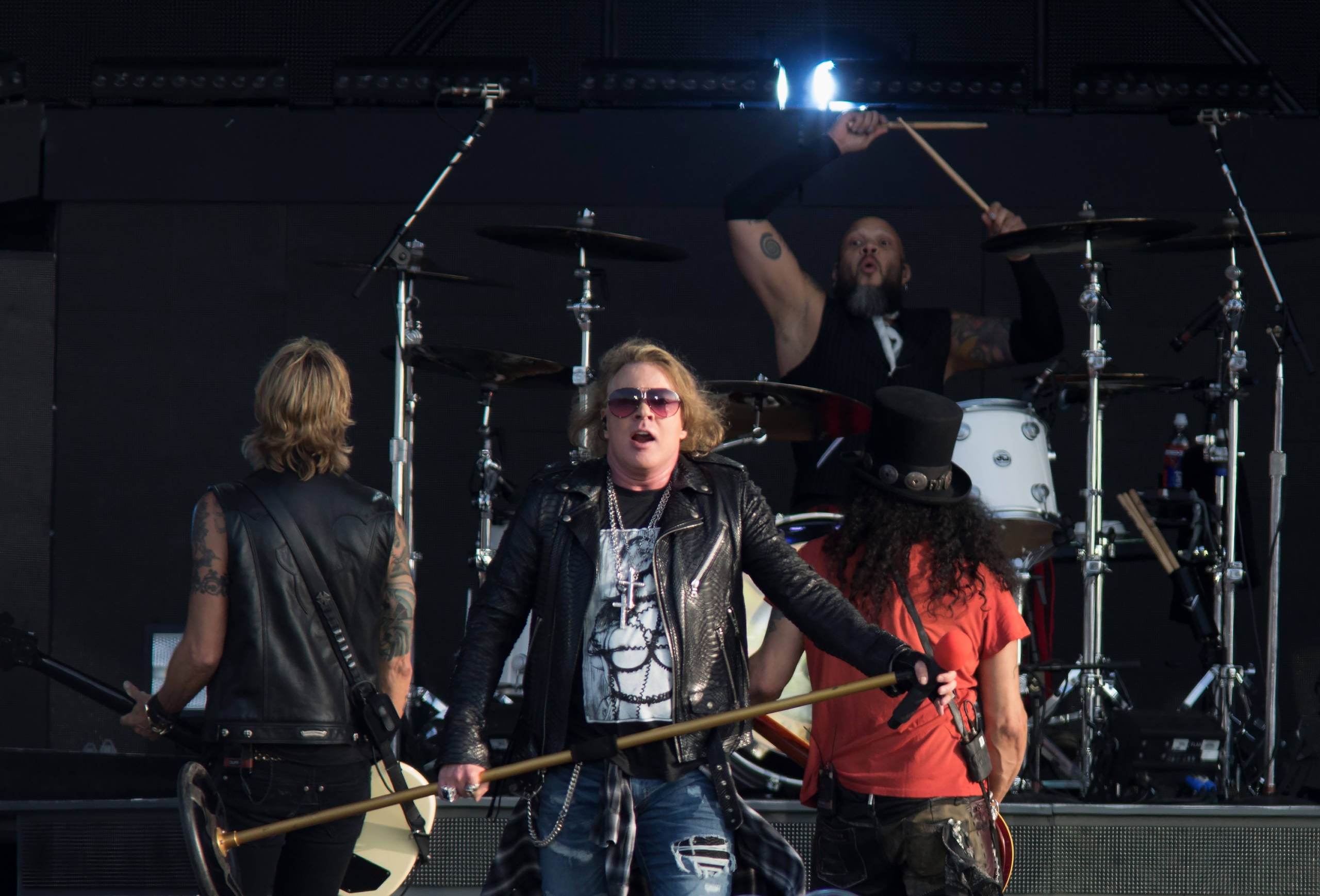 Guns N' Roses auf der Bühne