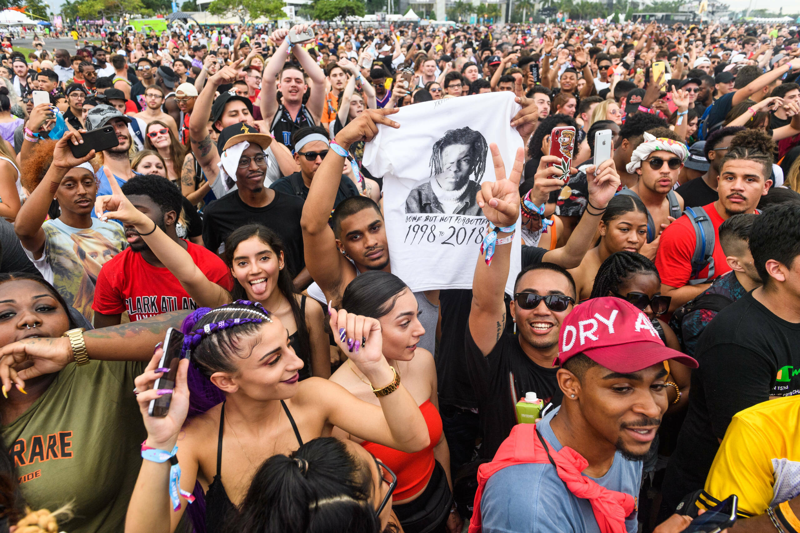 Das Publikum auf dem Rolling Loud in Miami 2019