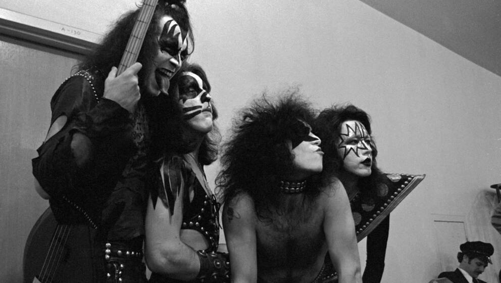 Kiss 1976 – damals noch in Originalbesetzung