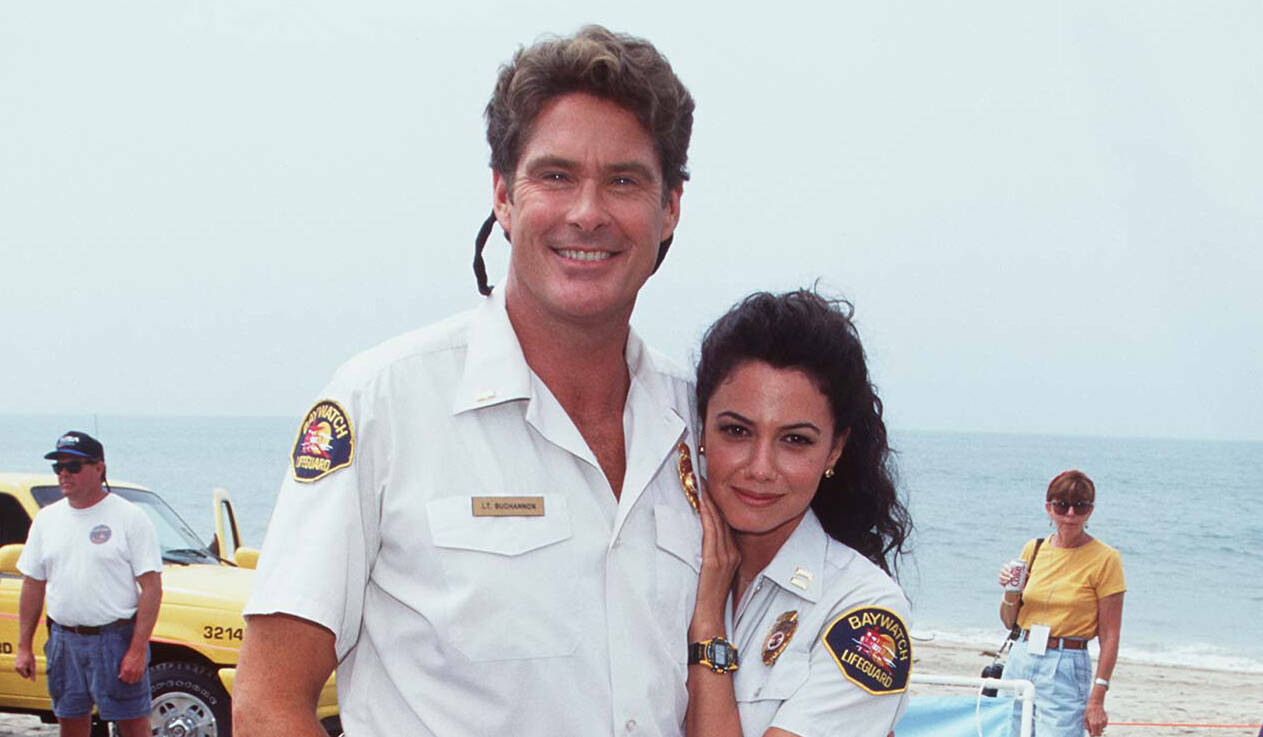 David Hasselhoff and Nancy Valen (Photo by SGranitz/WireImage)