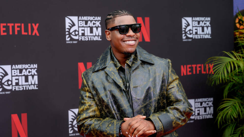 MIAMI BEACH, FLORIDA - JUNE 14: John Boyega attends the premiere of Netflix's 'They Cloned Tyrone' during the American Black 