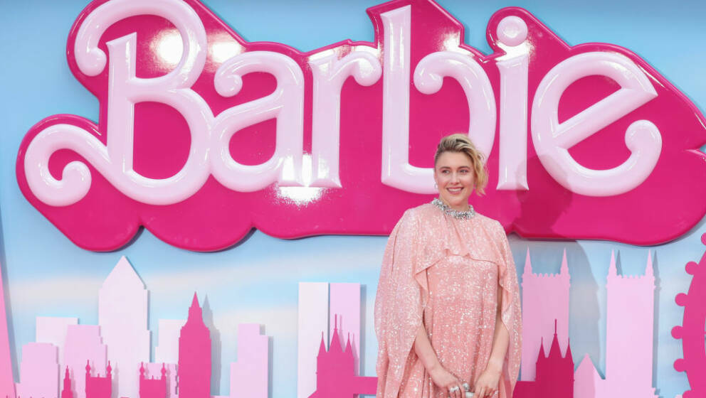 LONDON, ENGLAND - JULY 12: Greta Gerwig attends the 'Barbie' European Premiere at Cineworld Leicester Square on July 12, 2023
