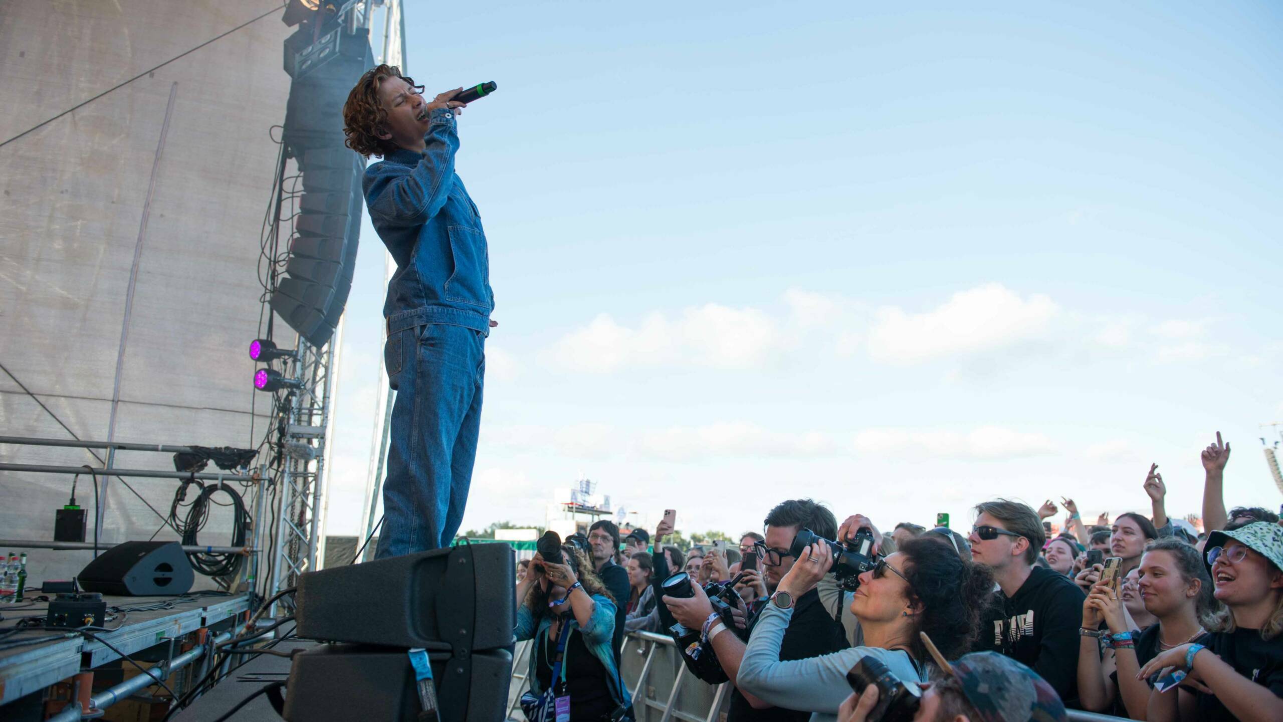 20.07.2023, Seeflughafen Nordholz, Cuxhaven, GER, Deichbrand Festival 2023, im Bild
"BERQ"
Foto © Rojahn