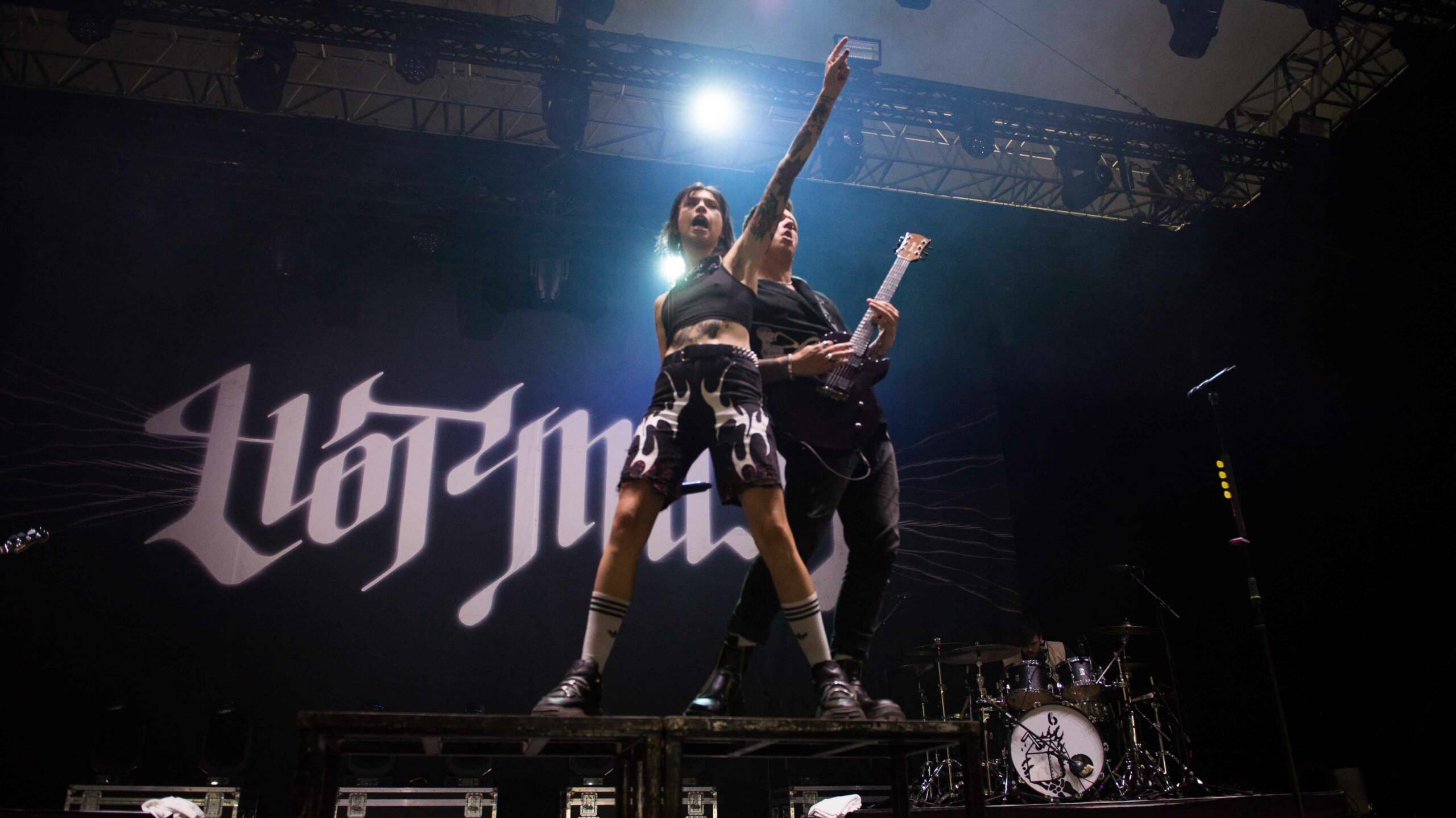 20.07.2023, Seeflughafen Nordholz, Cuxhaven, GER, Deichbrand Festival 2023, im Bild
"HOT MILK"
Foto © Rojahn