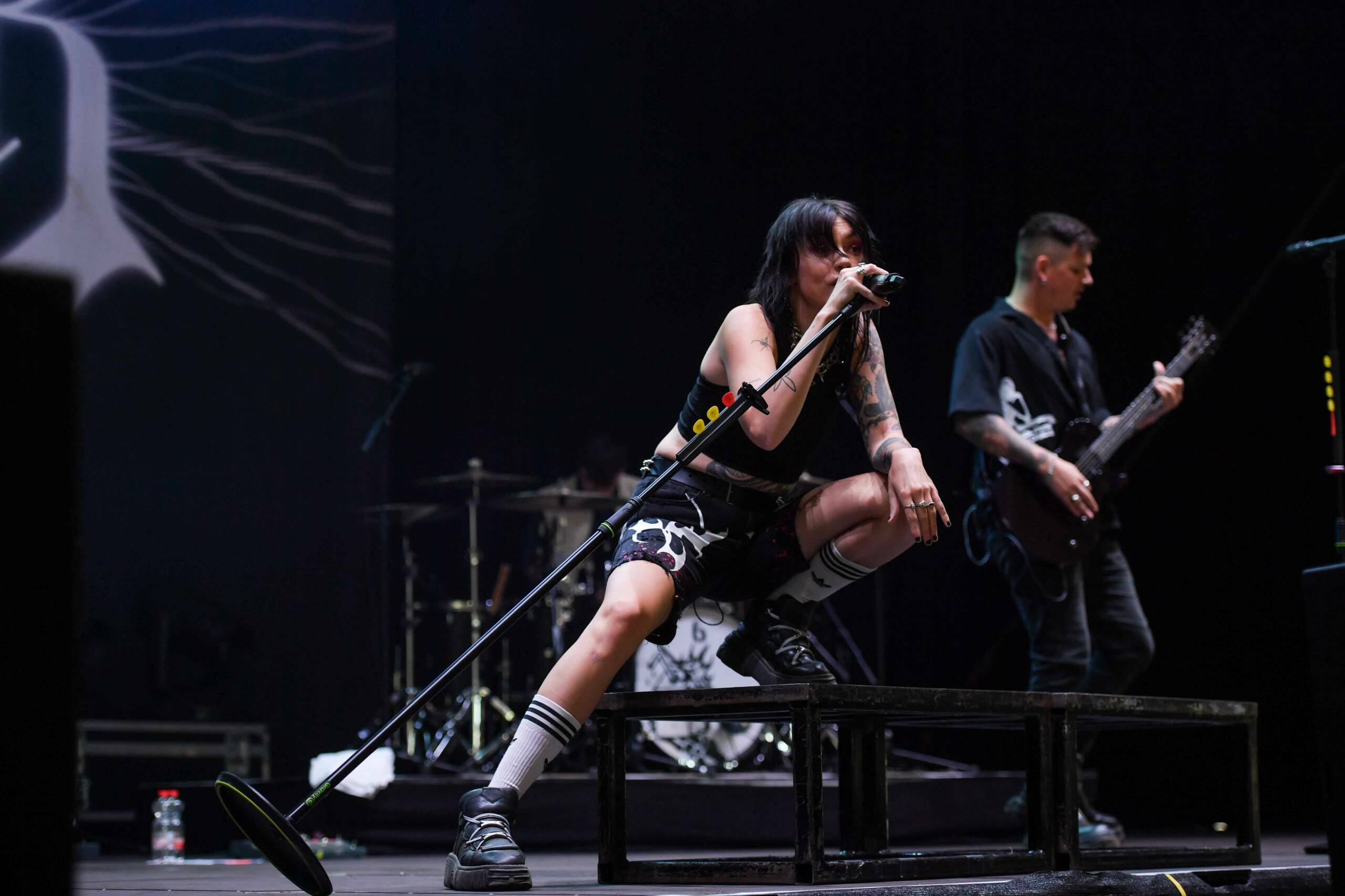 20.07.2023, Seeflughafen Nordholz, Cuxhaven, GER, Deichbrand Festival 2023, im Bild
"HOT MILK"
Foto © Rojahn