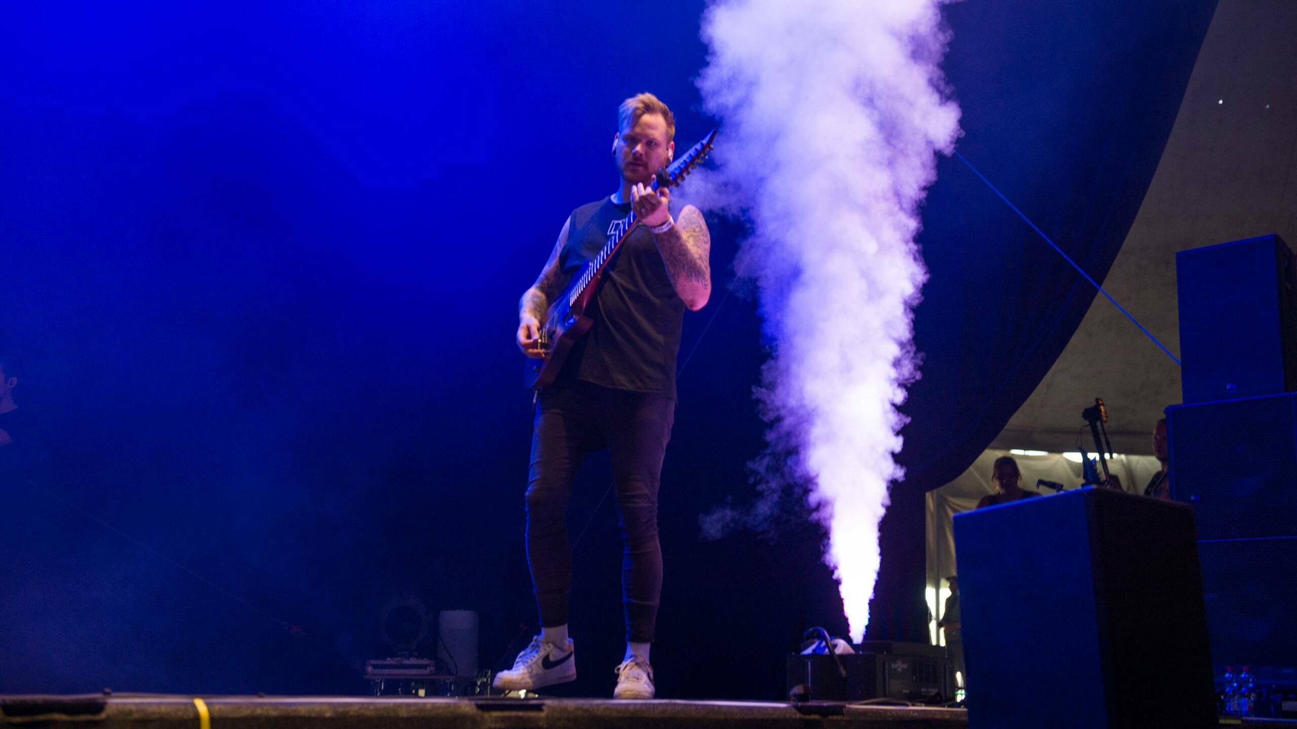 20.07.2023, Seeflughafen Nordholz, Cuxhaven, GER, Deichbrand Festival 2023, im Bild
"OUR MIRAGE"
Foto © Rojahn