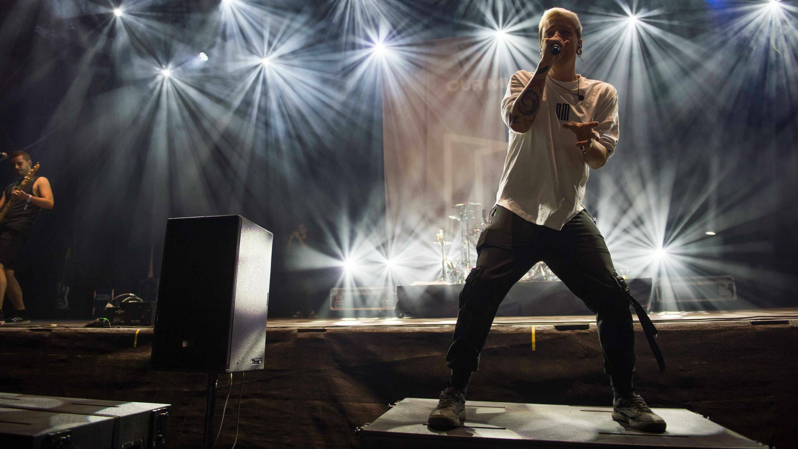 20.07.2023, Seeflughafen Nordholz, Cuxhaven, GER, Deichbrand Festival 2023, im Bild
"OUR MIRAGE"
Foto © Rojahn