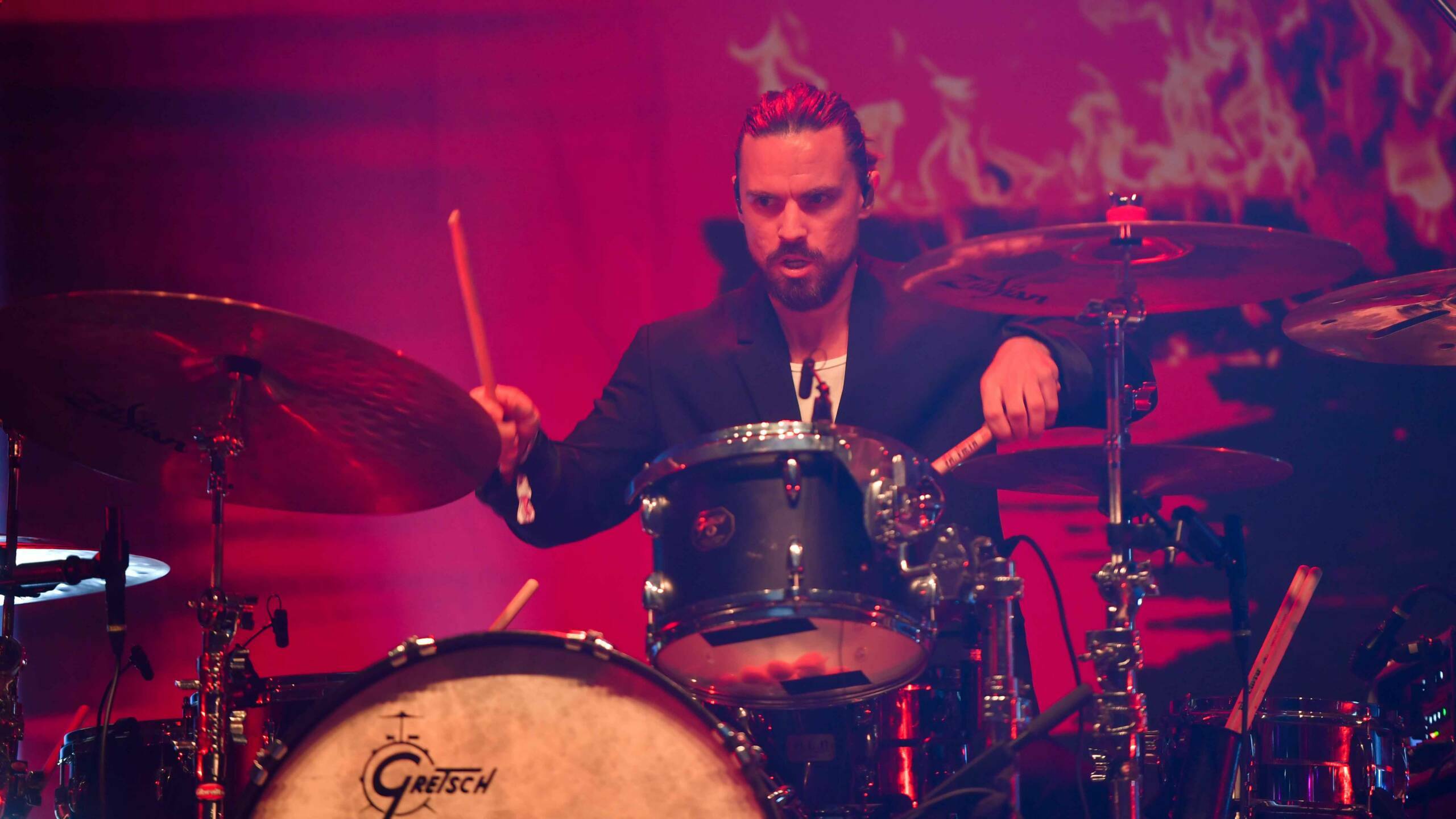 20.07.2023, Seeflughafen Nordholz, Cuxhaven, GER, Deichbrand Festival 2023, im Bild
"YOU ME AT SIX"
Foto © Rojahn