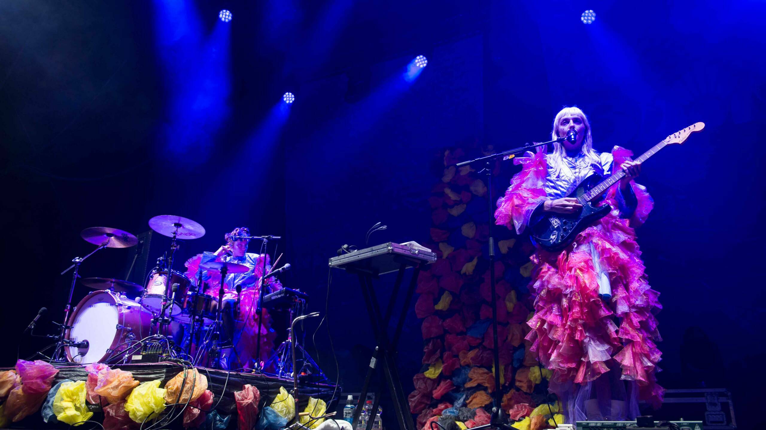 21.07.2023, Seeflughafen Nordholz, Cuxhaven, GER, Deichbrand Festival 2023, im Bild
"BLOND"
Foto © Rojahn