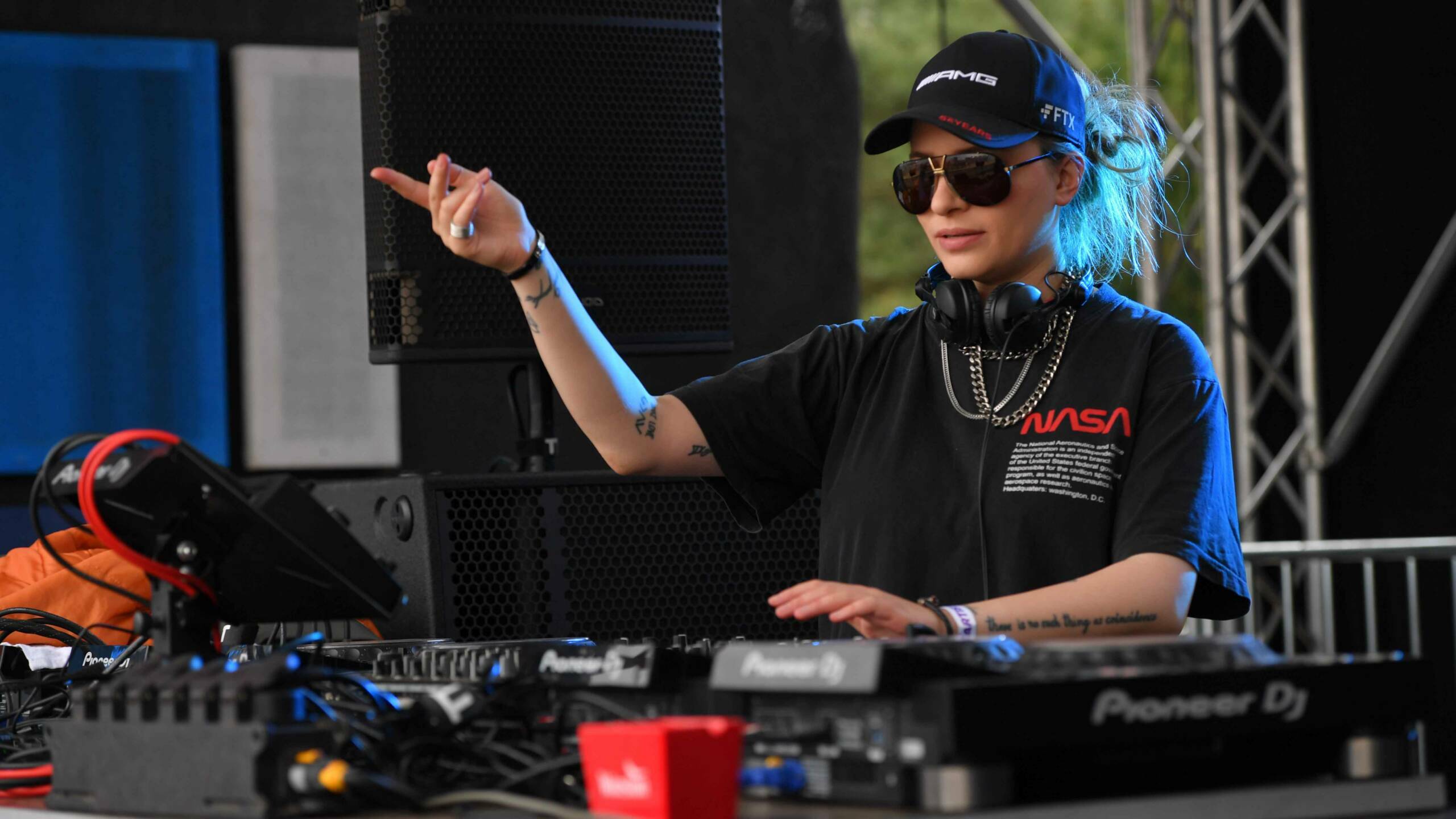 21.07.2023, Seeflughafen Nordholz, Cuxhaven, GER, Deichbrand Festival 2023, im Bild
"GIGEE"
Foto © Rojahn