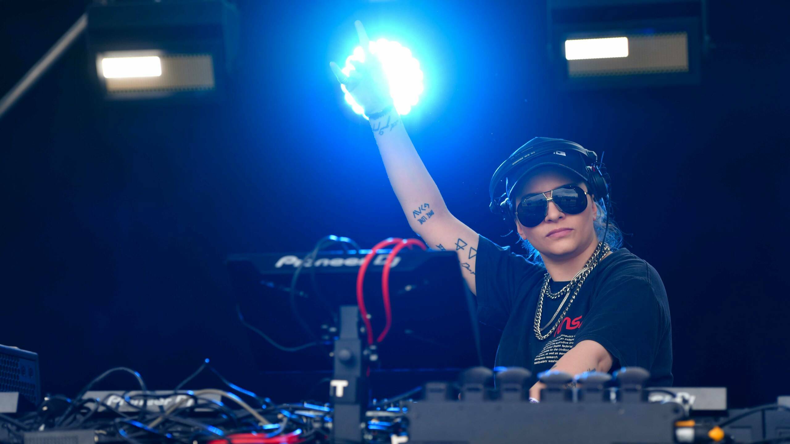 21.07.2023, Seeflughafen Nordholz, Cuxhaven, GER, Deichbrand Festival 2023, im Bild
"GIGEE"
Foto © Rojahn