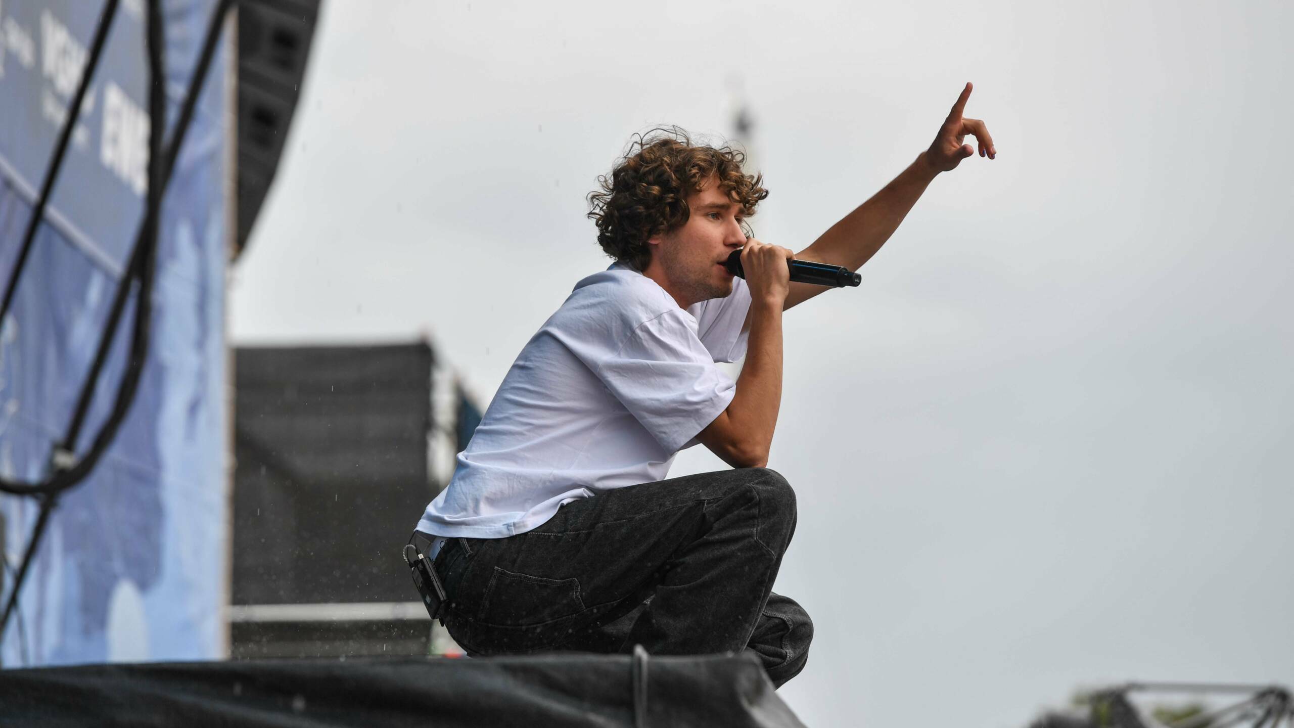 21.07.2023, Seeflughafen Nordholz, Cuxhaven, GER, Deichbrand Festival 2023, im Bild
"JEREMIAS"
Foto © Rojahn