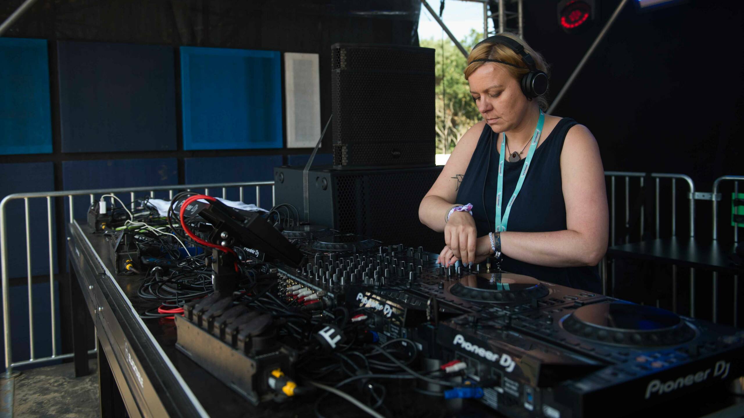 21.07.2023, Seeflughafen Nordholz, Cuxhaven, GER, Deichbrand Festival 2023, im Bild
"JUDITH VAN WATERKANT"
Foto © Rojahn