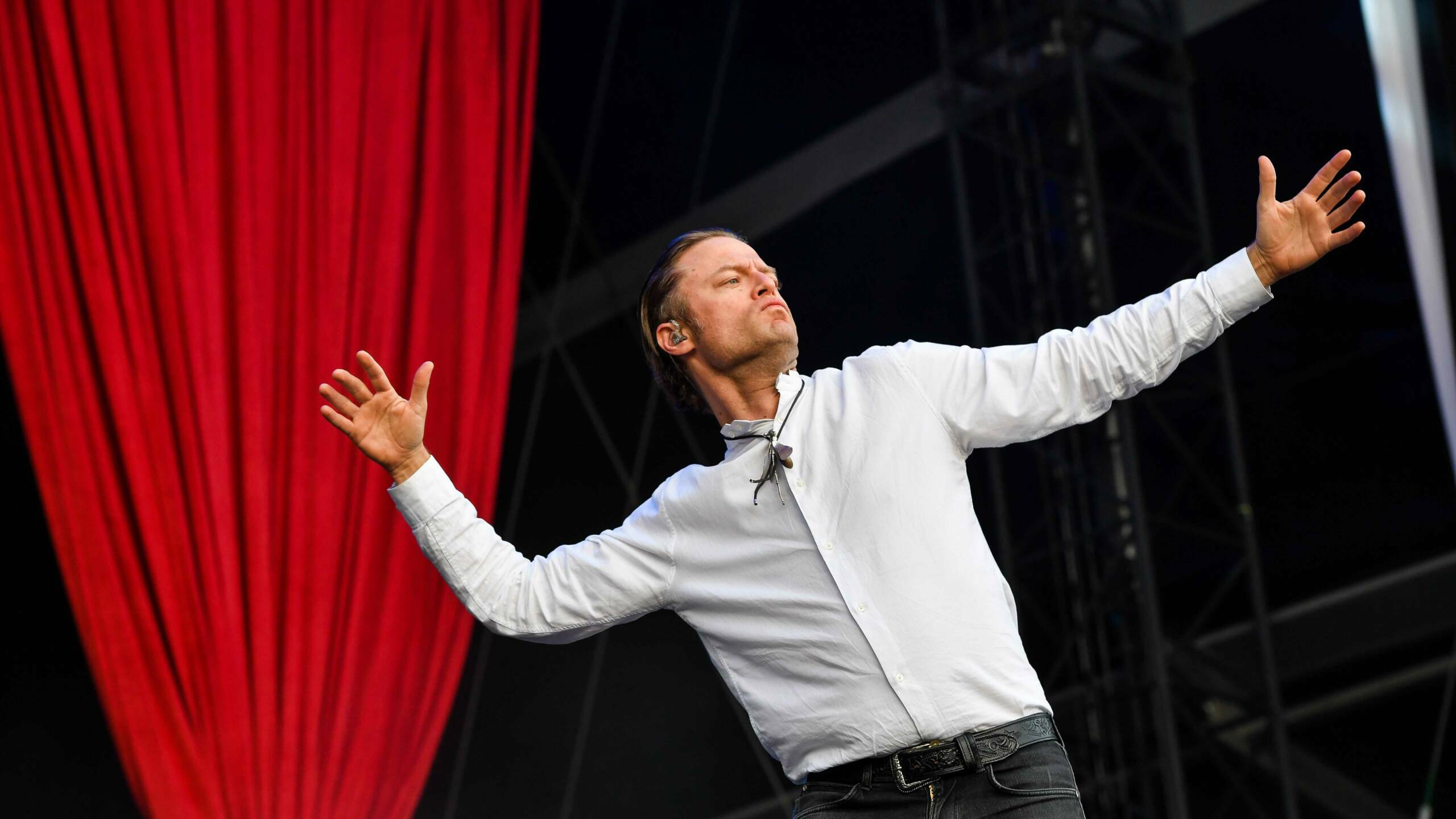 21.07.2023, Seeflughafen Nordholz, Cuxhaven, GER, Deichbrand Festival 2023, im Bild
"MANDO DIAO"
Foto © Rojahn