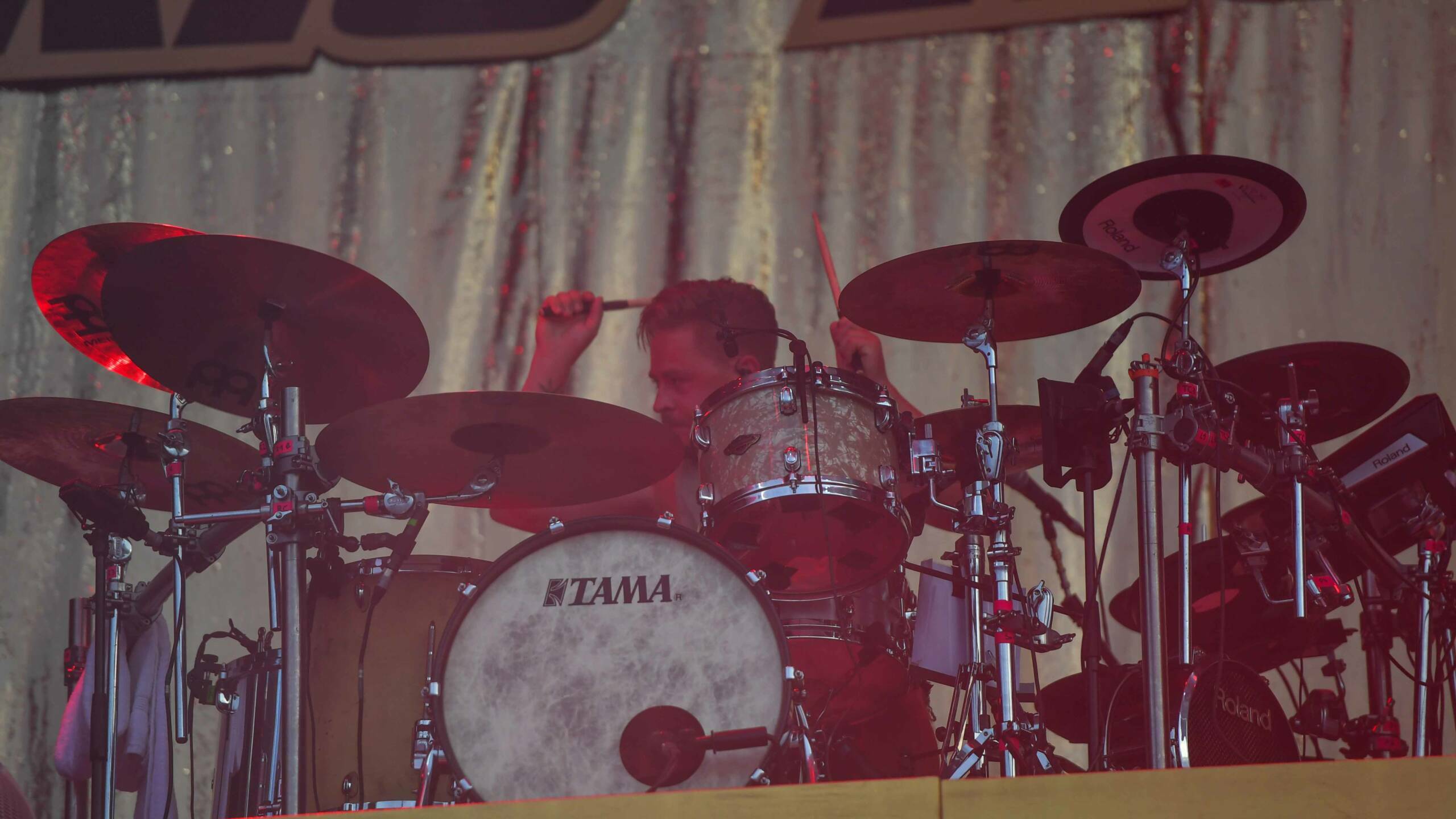 21.07.2023, Seeflughafen Nordholz, Cuxhaven, GER, Deichbrand Festival 2023, im Bild
"TOKIO HOTEL"
Foto © Rojahn