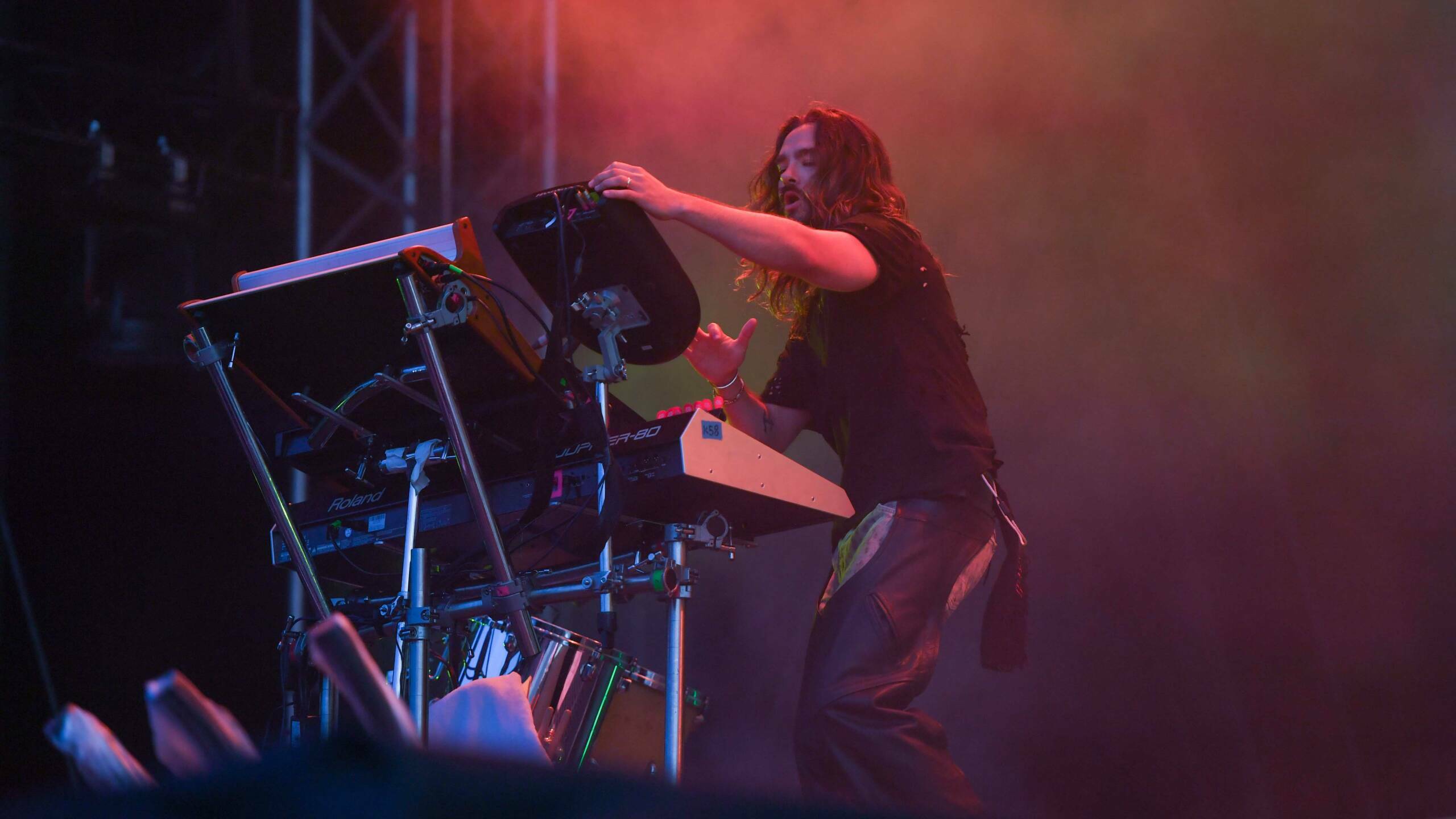 21.07.2023, Seeflughafen Nordholz, Cuxhaven, GER, Deichbrand Festival 2023, im Bild
"TOKIO HOTEL"
Foto © Rojahn