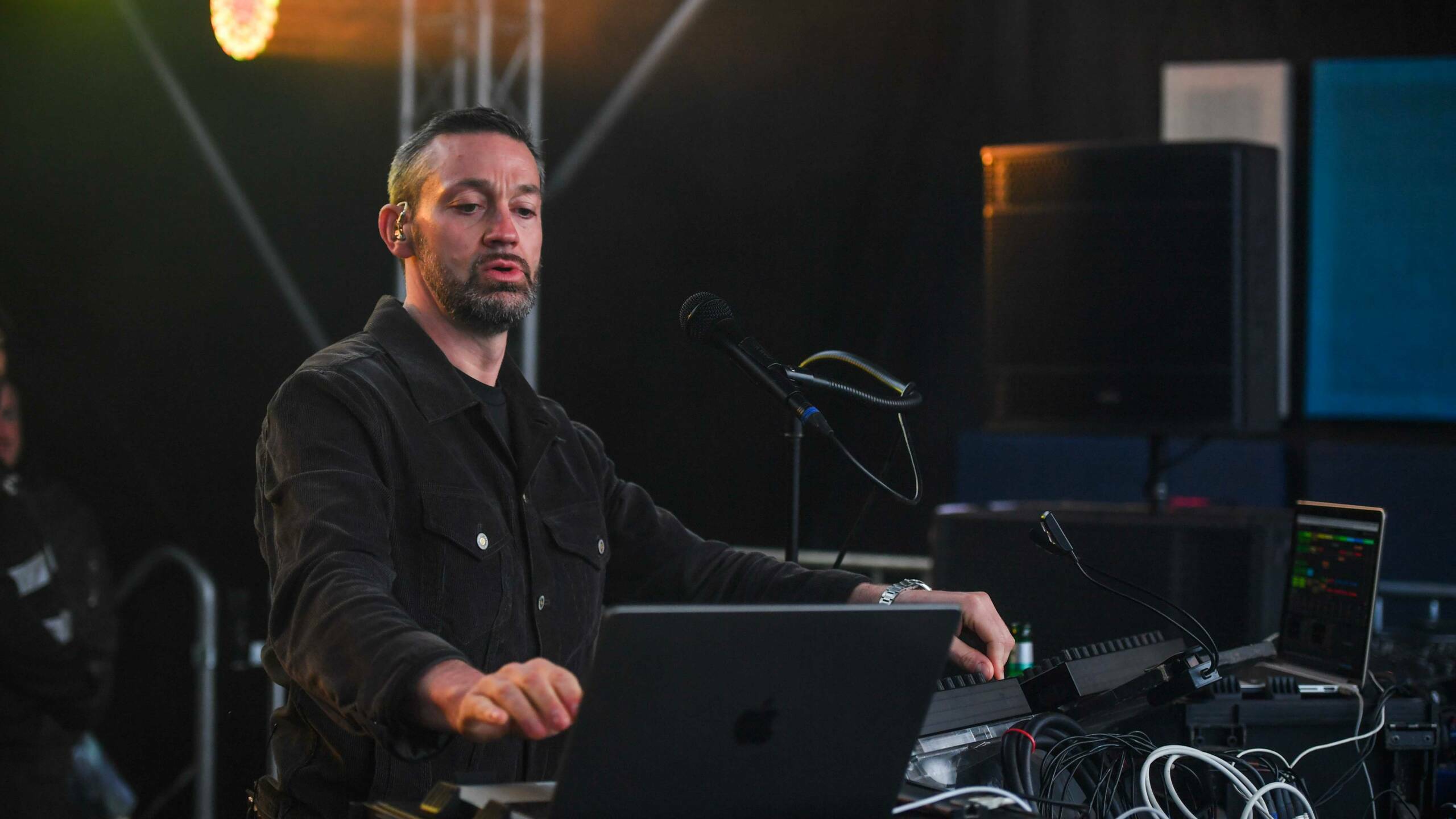 22.07.2023, Seeflughafen Nordholz, Cuxhaven, GER, Deichbrand Festival 2023, im Bild
"FRITZ KALKBRENNER"
Foto © Rojahn