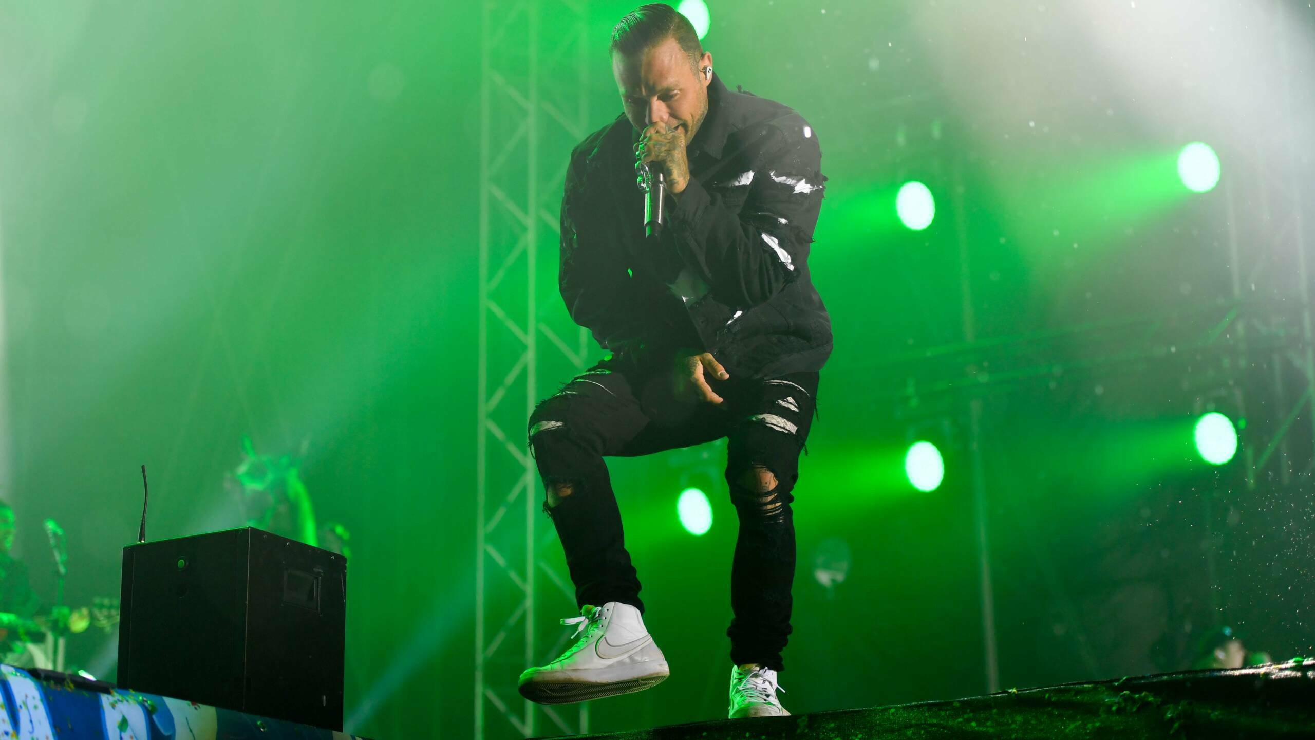 22.07.2023, Seeflughafen Nordholz, Cuxhaven, GER, Deichbrand Festival 2023, im Bild
"KONTRA K"
Foto © Rojahn