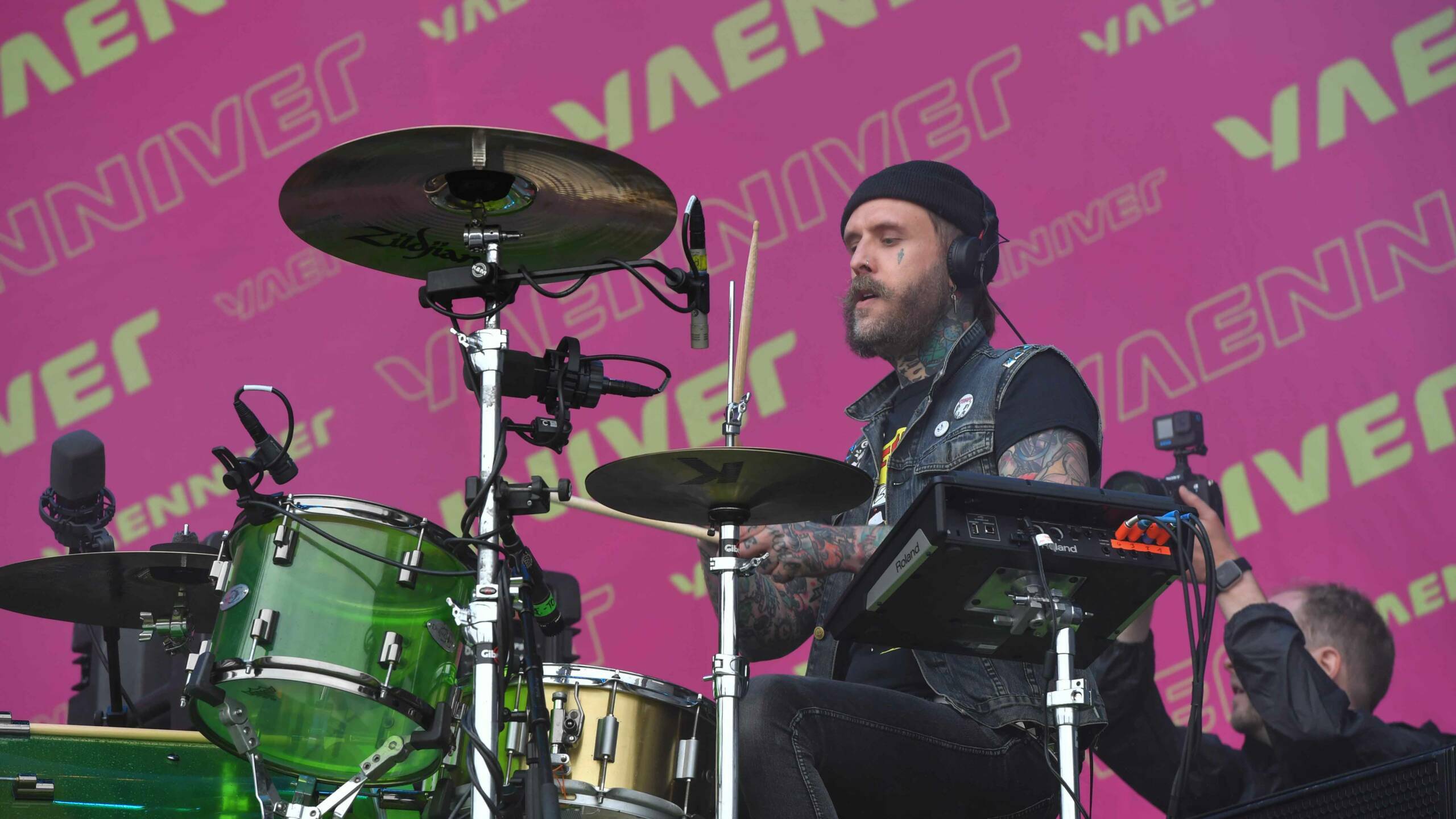 22.07.2023, Seeflughafen Nordholz, Cuxhaven, GER, Deichbrand Festival 2023, im Bild
"YAENNIVER"
Foto © Rojahn