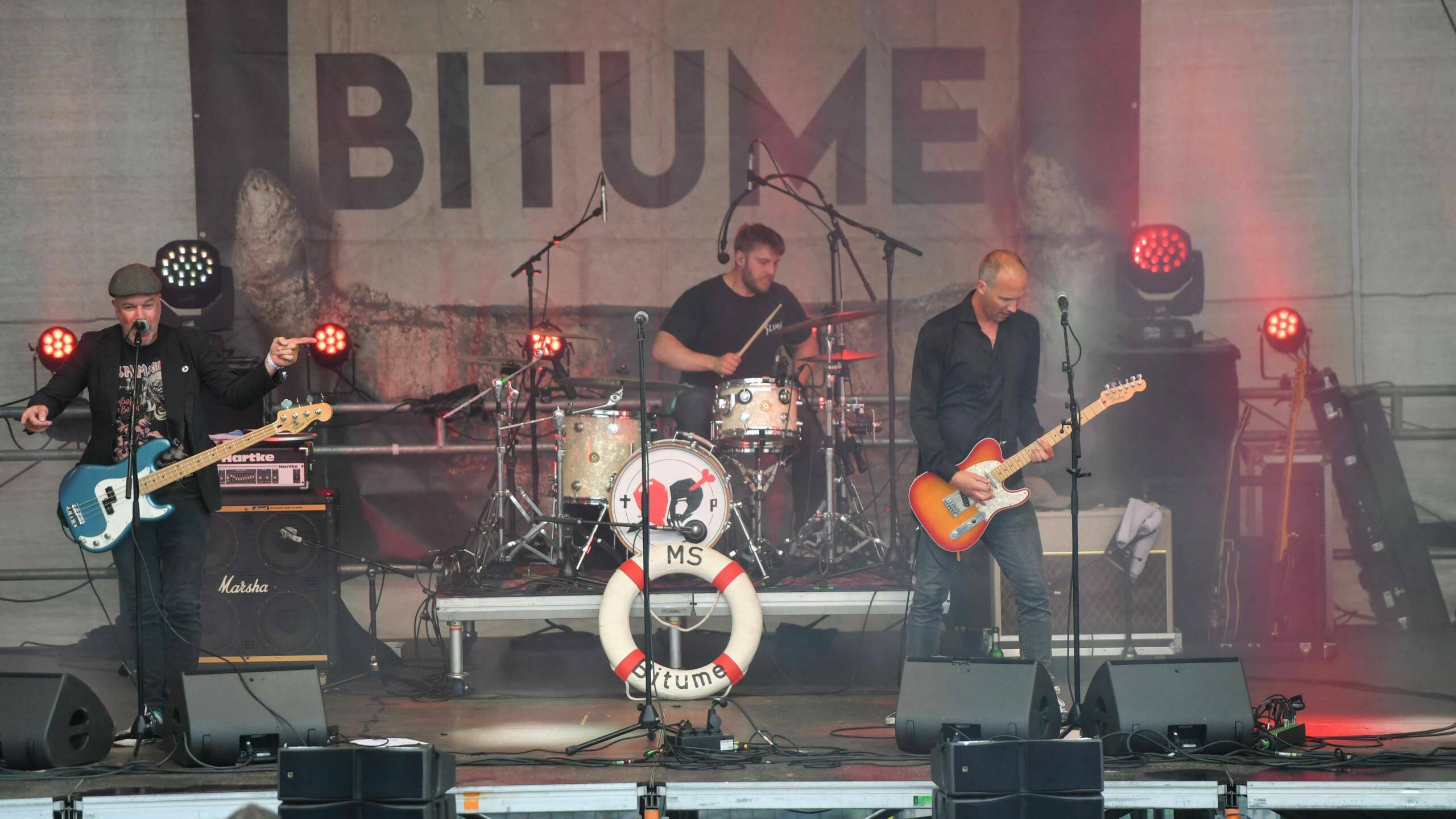 23.07.2023, Seeflughafen Nordholz, Cuxhaven, GER, Deichbrand Festival 2023, im Bild
"BITUME"
Foto © Rojahn