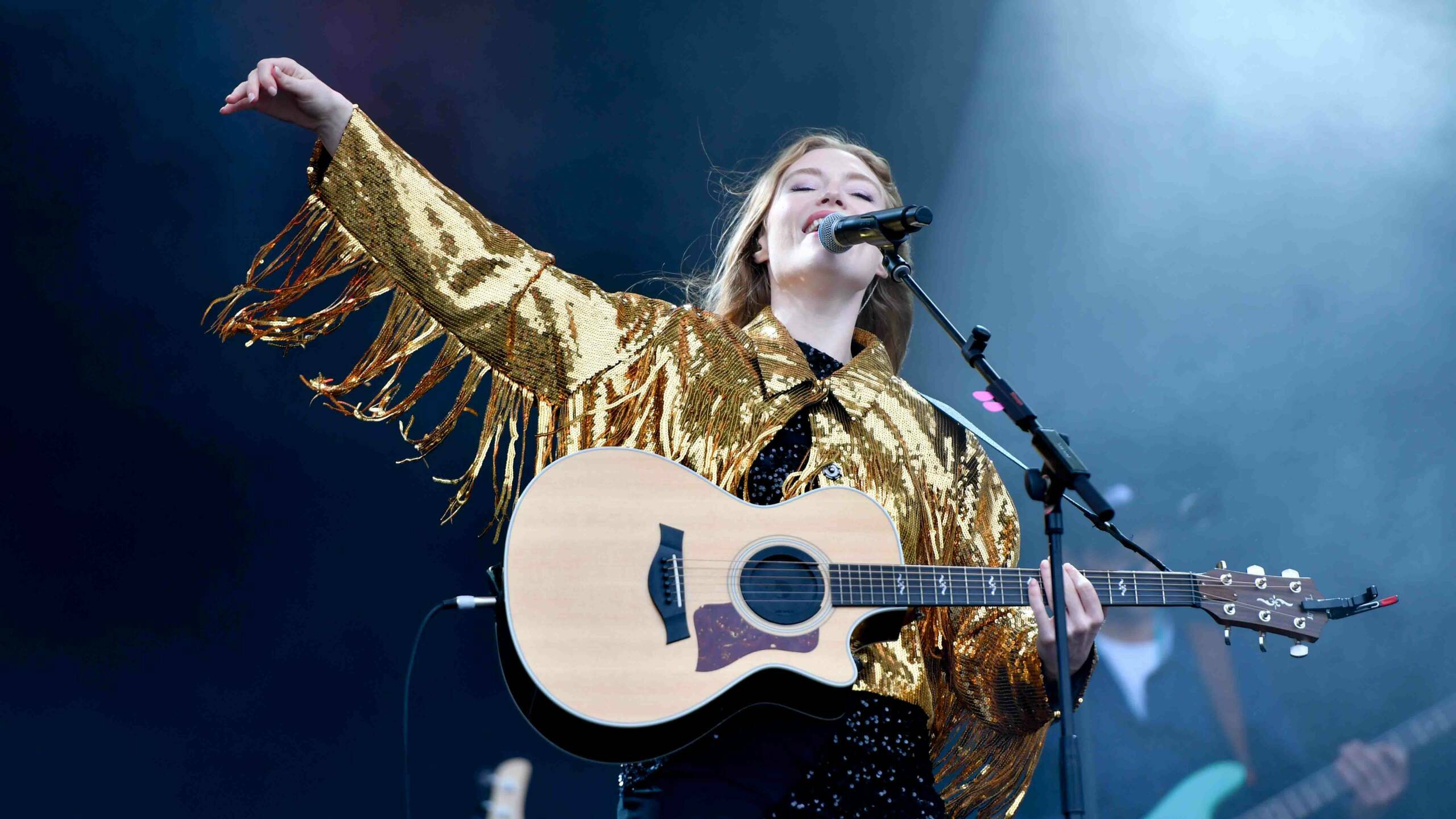 23.07.2023, Seeflughafen Nordholz, Cuxhaven, GER, Deichbrand Festival 2023, im Bild
"FREYA RIDINGS"
Foto © Rojahn