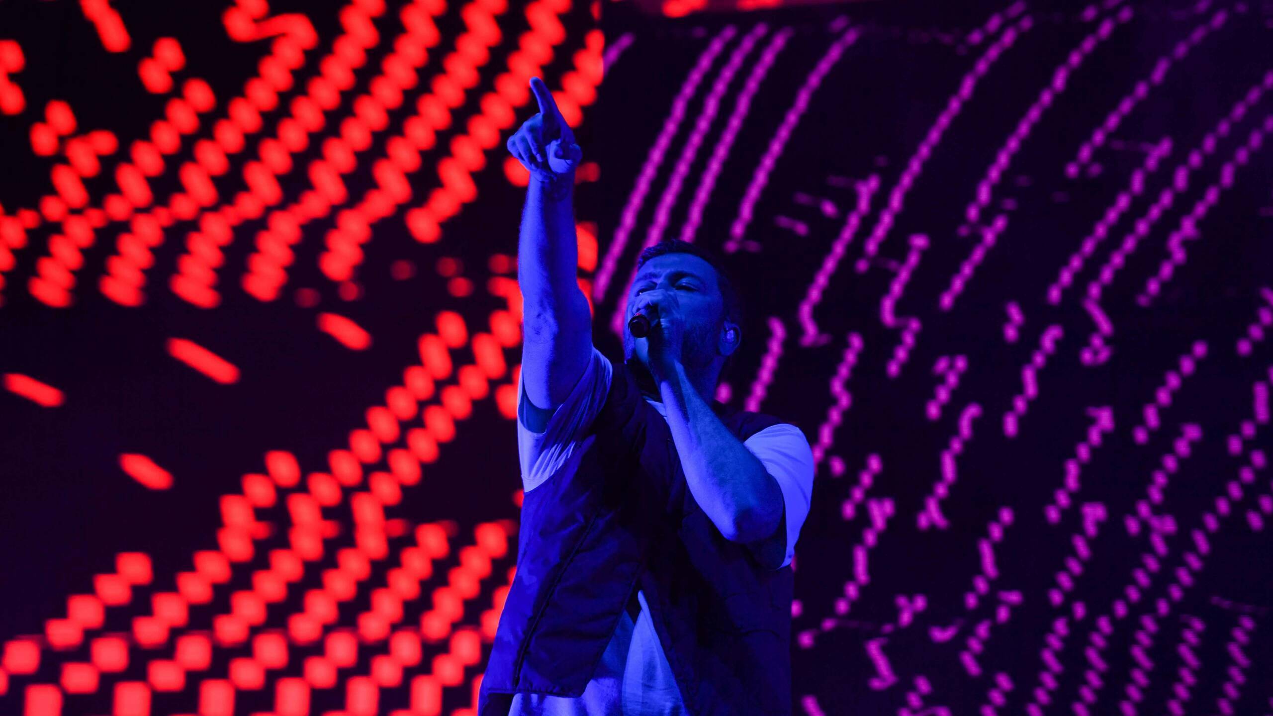 23.07.2023, Seeflughafen Nordholz, Cuxhaven, GER, Deichbrand Festival 2023, im Bild
"MARTERIA"
Foto © Rojahn