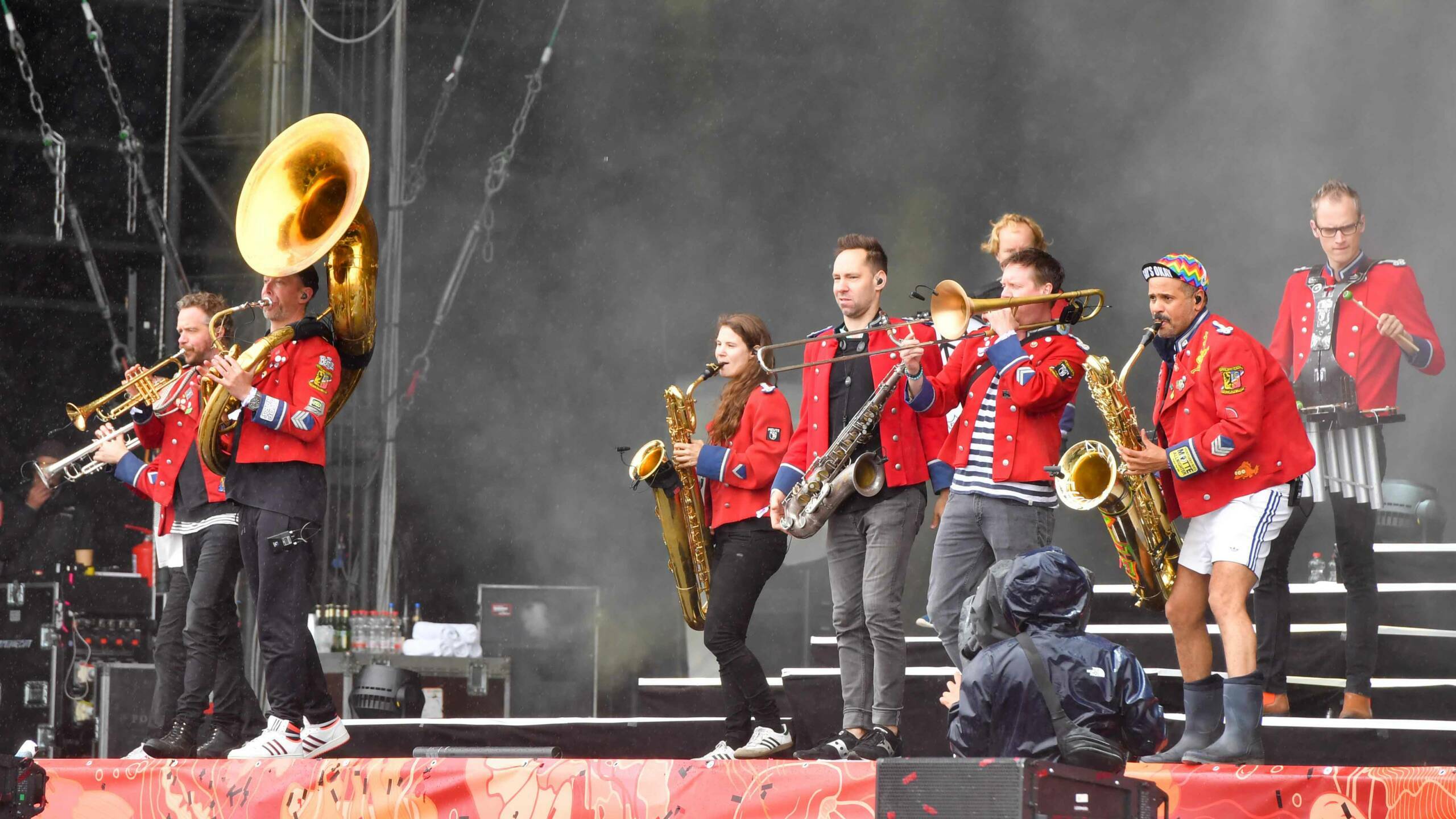 23.07.2023, Seeflughafen Nordholz, Cuxhaven, GER, Deichbrand Festival 2023, im Bild
"MEUTE"
Foto © Rojahn