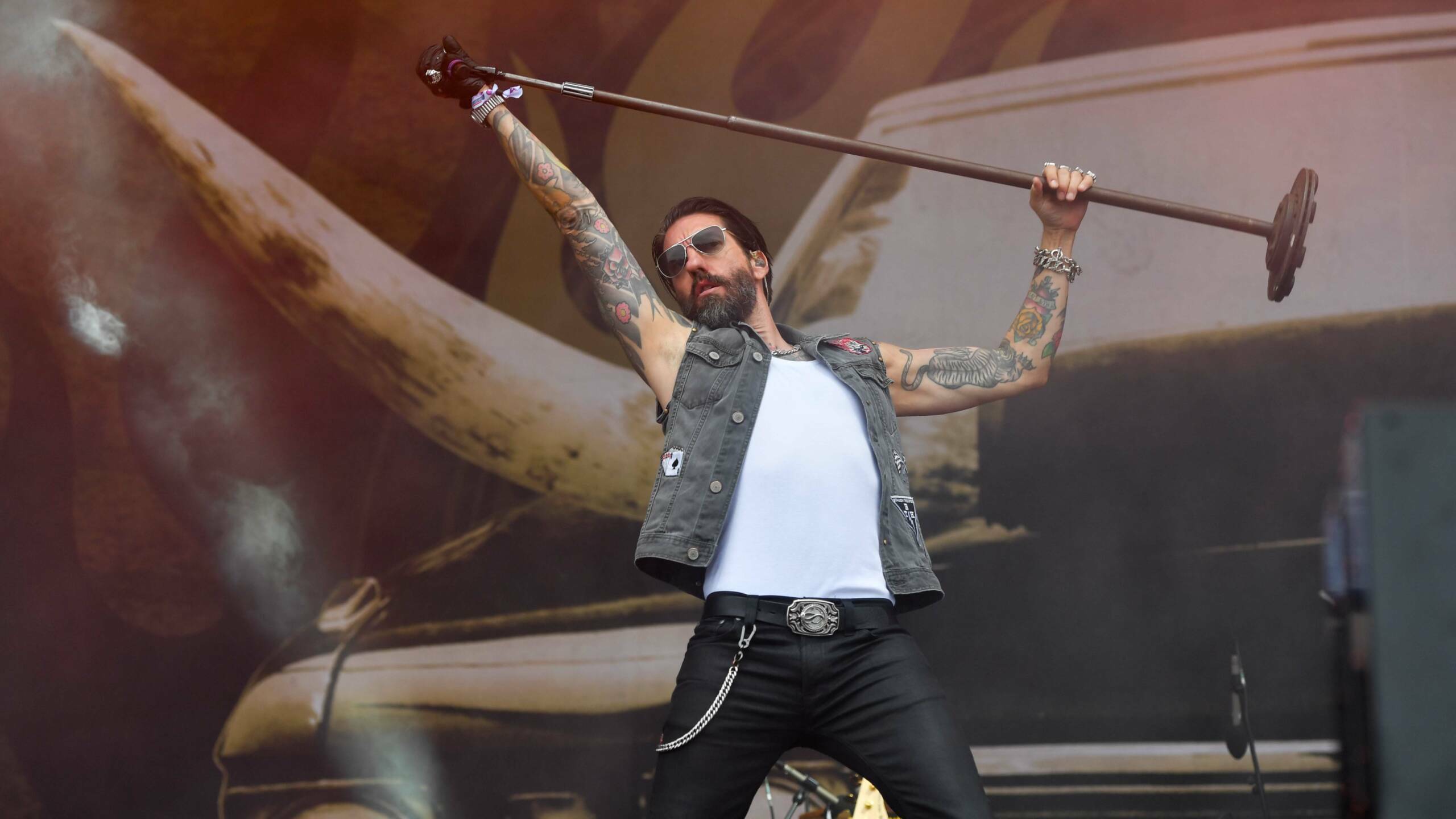 23.07.2023, Seeflughafen Nordholz, Cuxhaven, GER, Deichbrand Festival 2023, im Bild
"THE BOSSHOSS"
Foto © Rojahn