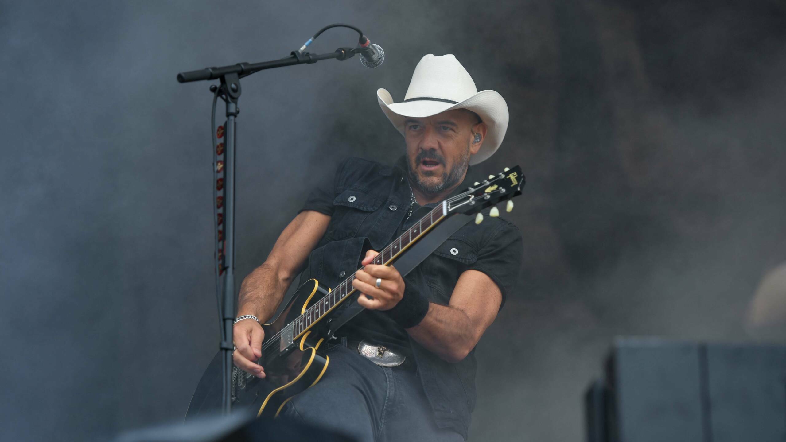 23.07.2023, Seeflughafen Nordholz, Cuxhaven, GER, Deichbrand Festival 2023, im Bild
"THE BOSSHOSS"
Foto © Rojahn