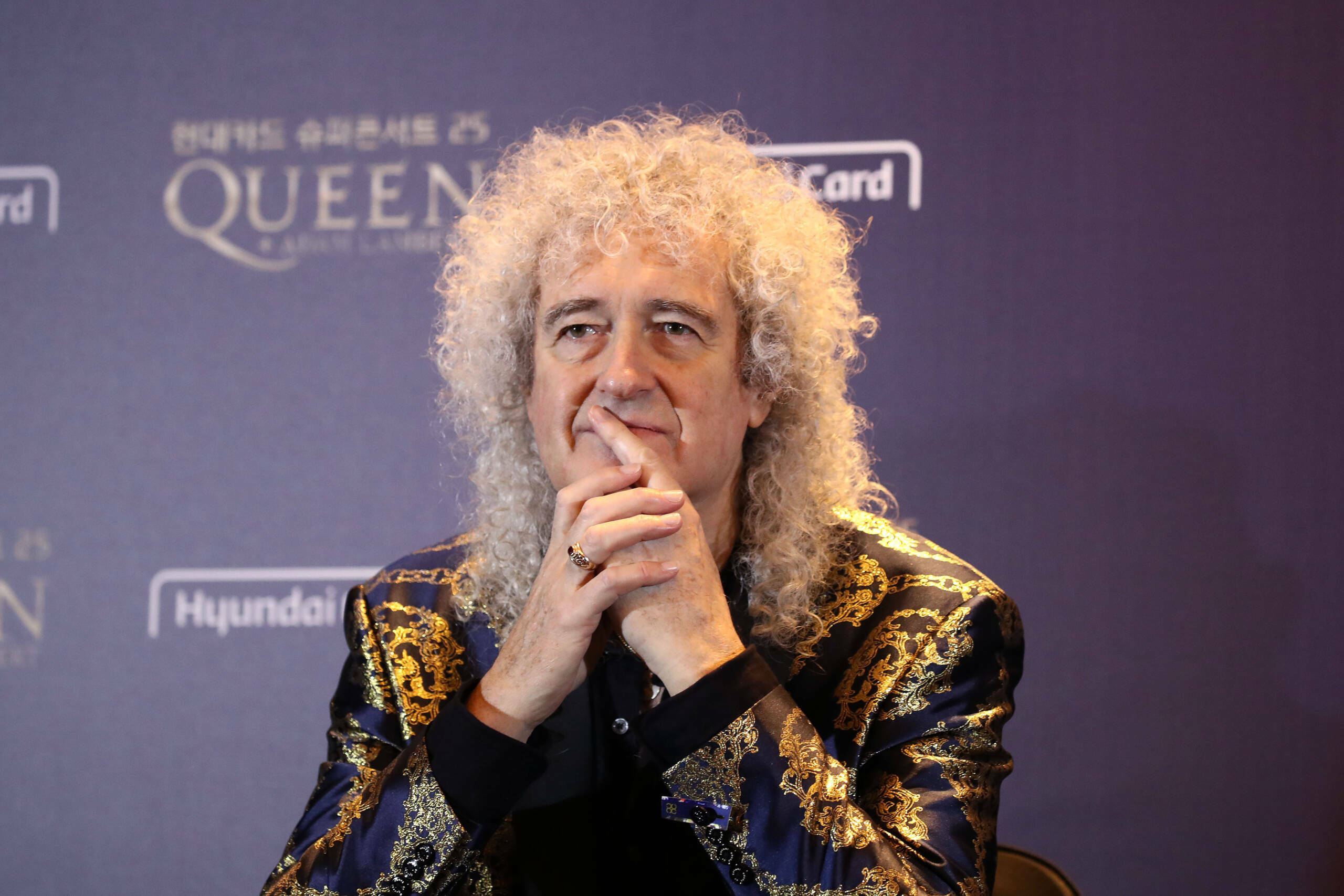 Brian May in Seoul, Südkorea
