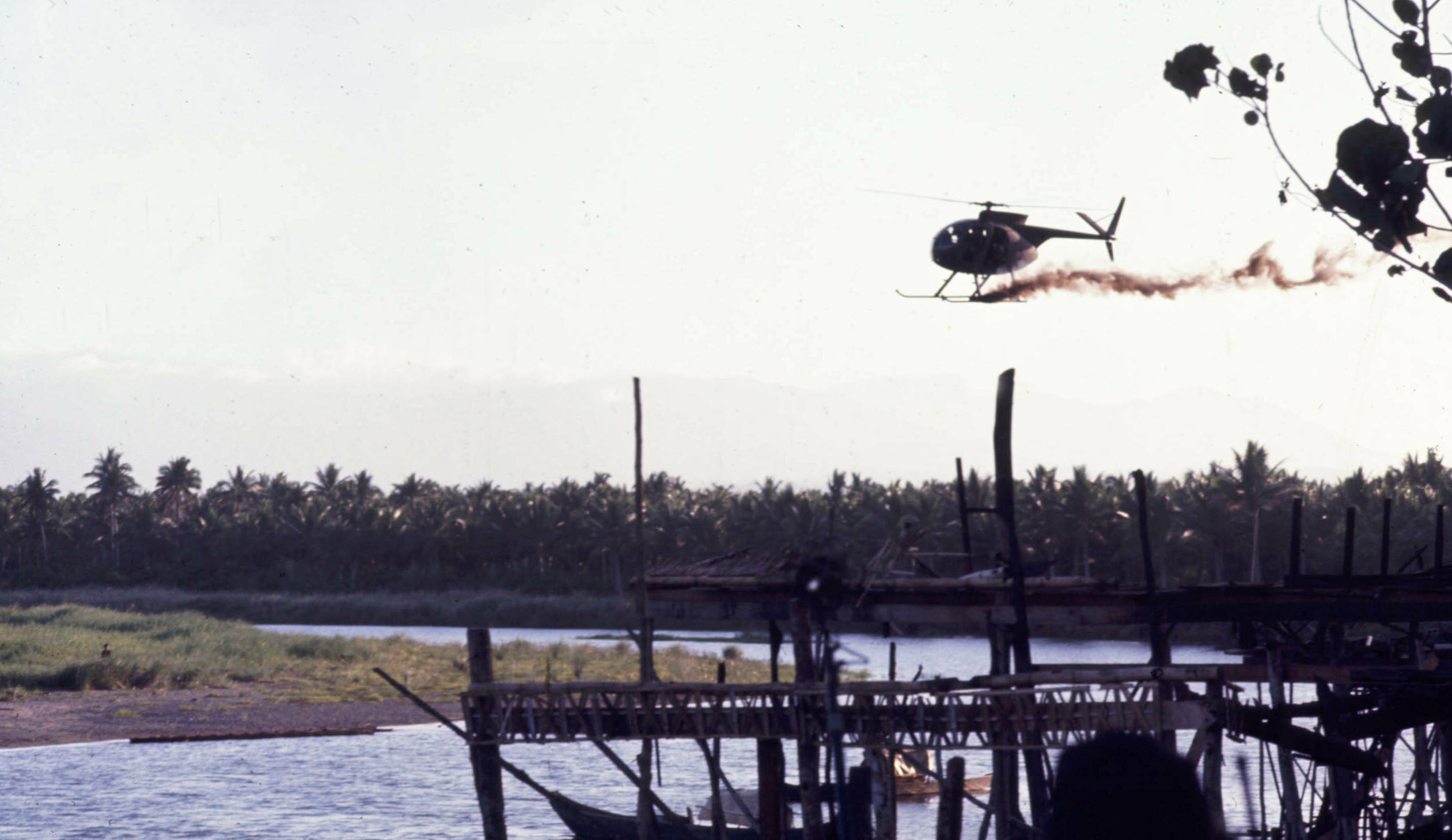 025412 05: On the set of Francis Ford Coppola's Vietnam War epic "Apocalypse Now," April 28, 1976 in Baler, Philippines. T...