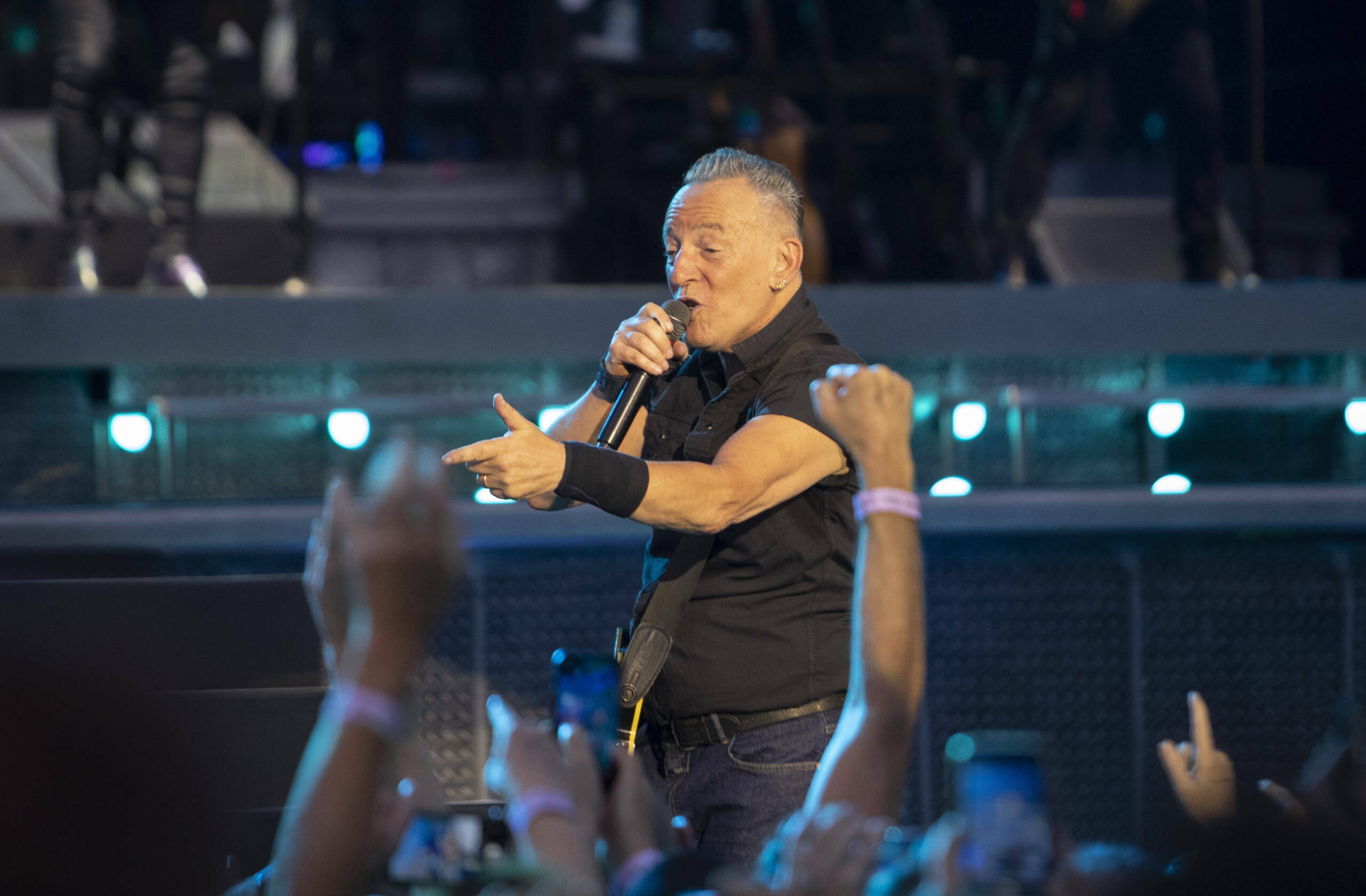 Bruce Springsteen auf der Bühne im August 2023